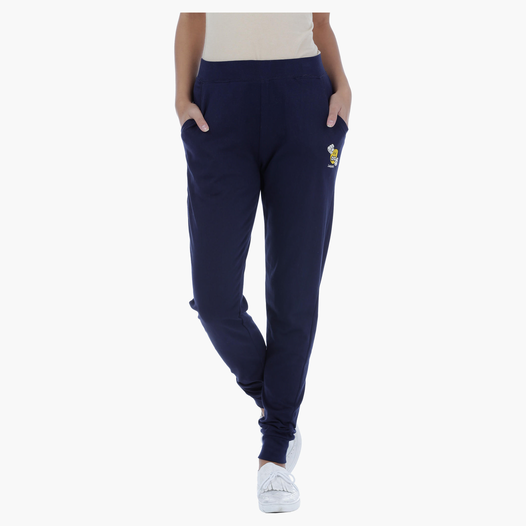 Smiley World Cuffed Pants-women-clothing-bottoms-joggers-image-5