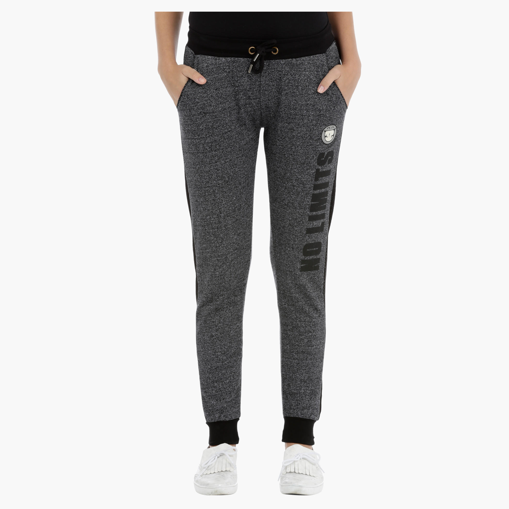 Smiley World Printed Jog Pants-women-clothing-bottoms-joggers-image-5