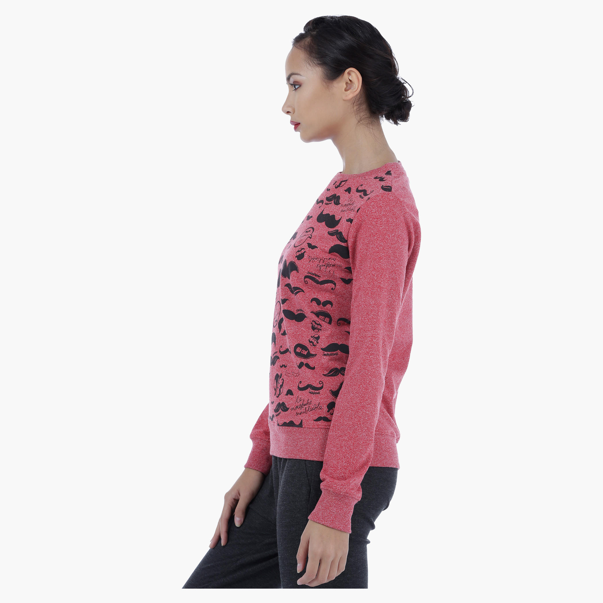 Smiley World Printed Sweatshirt-women-winterwear-hoodiesandsweatshirts-sweatshirts-image-3