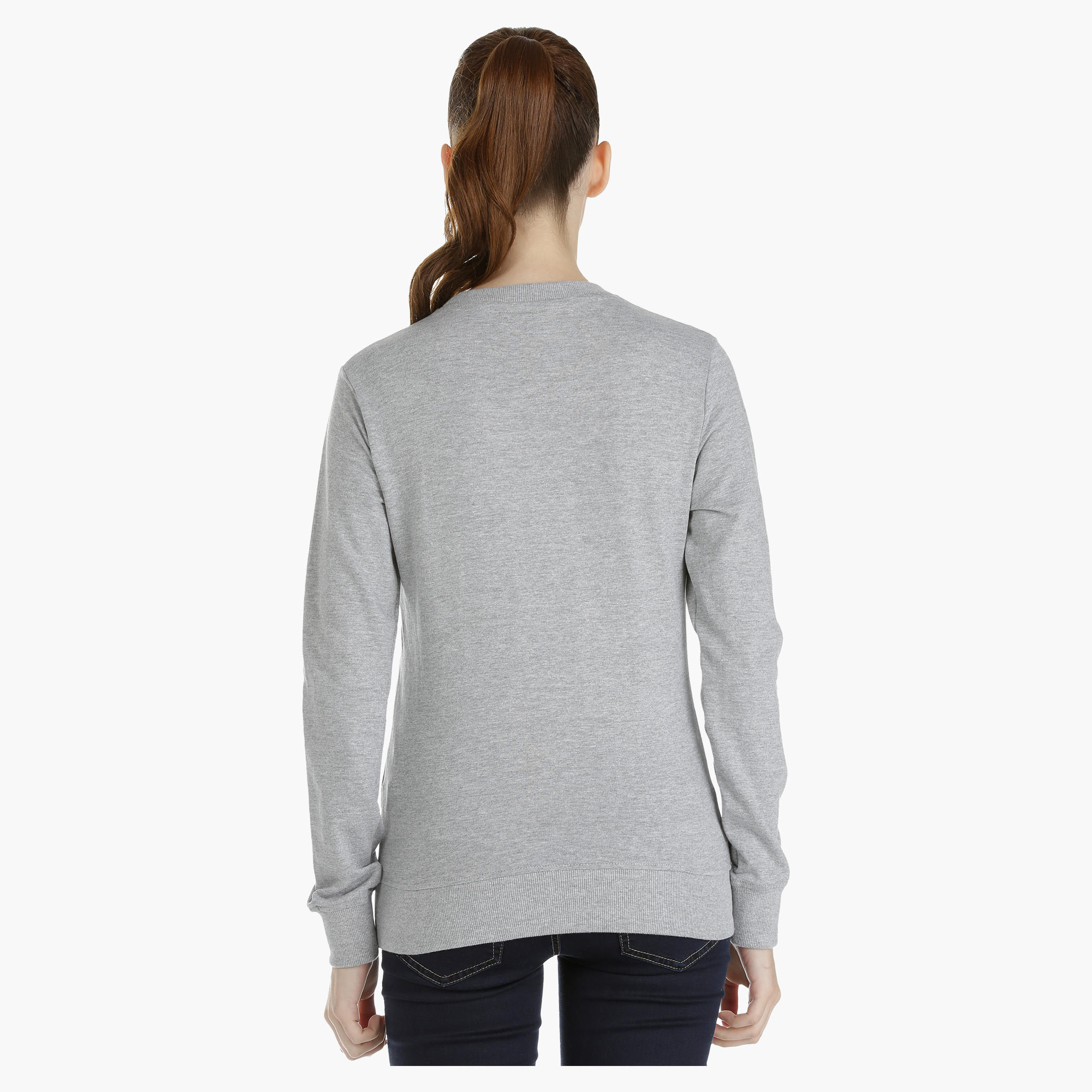 Smiley World Printed Sweatshirt with Long Sleeves-women-winterwear-hoodiesandsweatshirts-sweatshirts-image-4