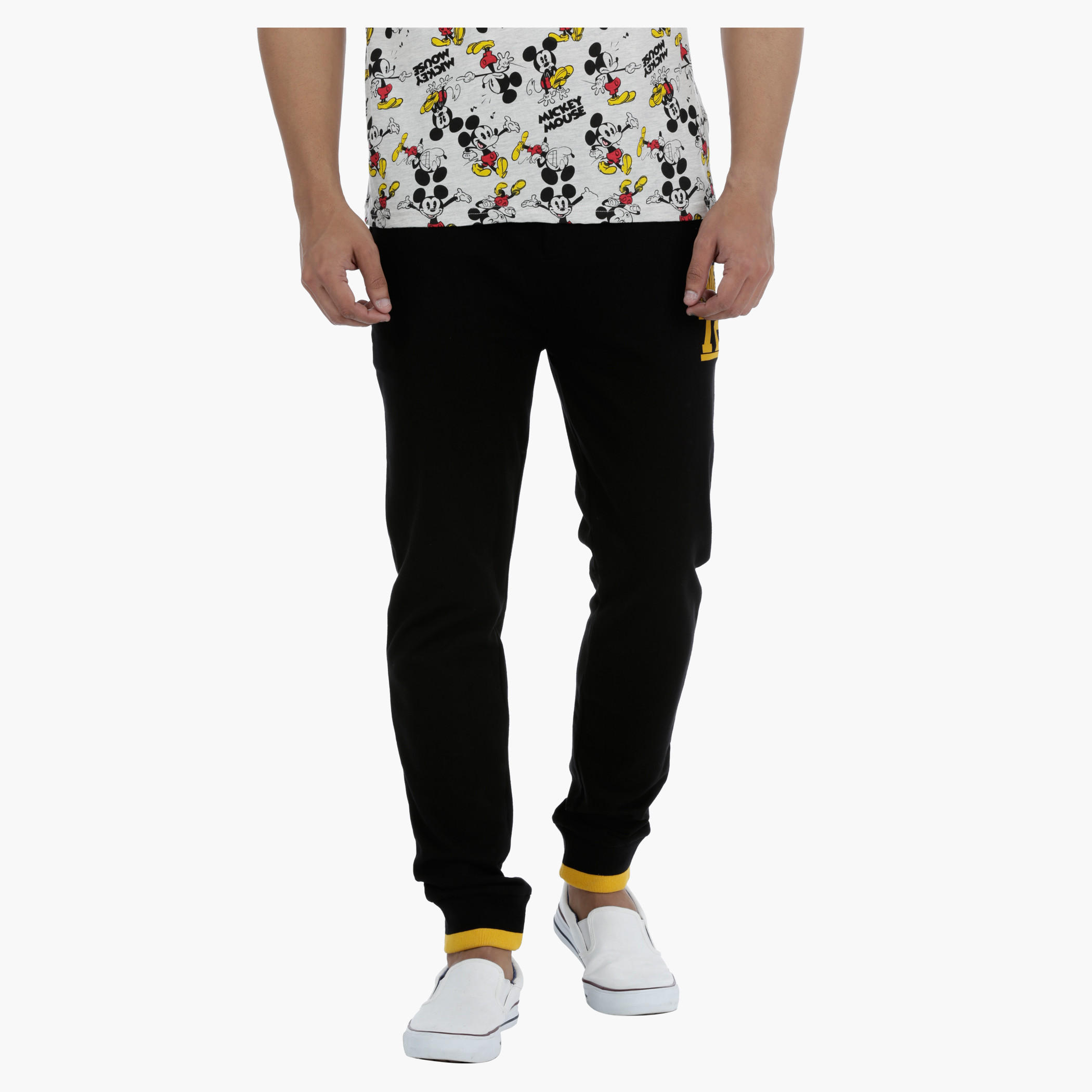 Smiley World Printed Joggers-men-clothing-bottoms-joggers-image-1