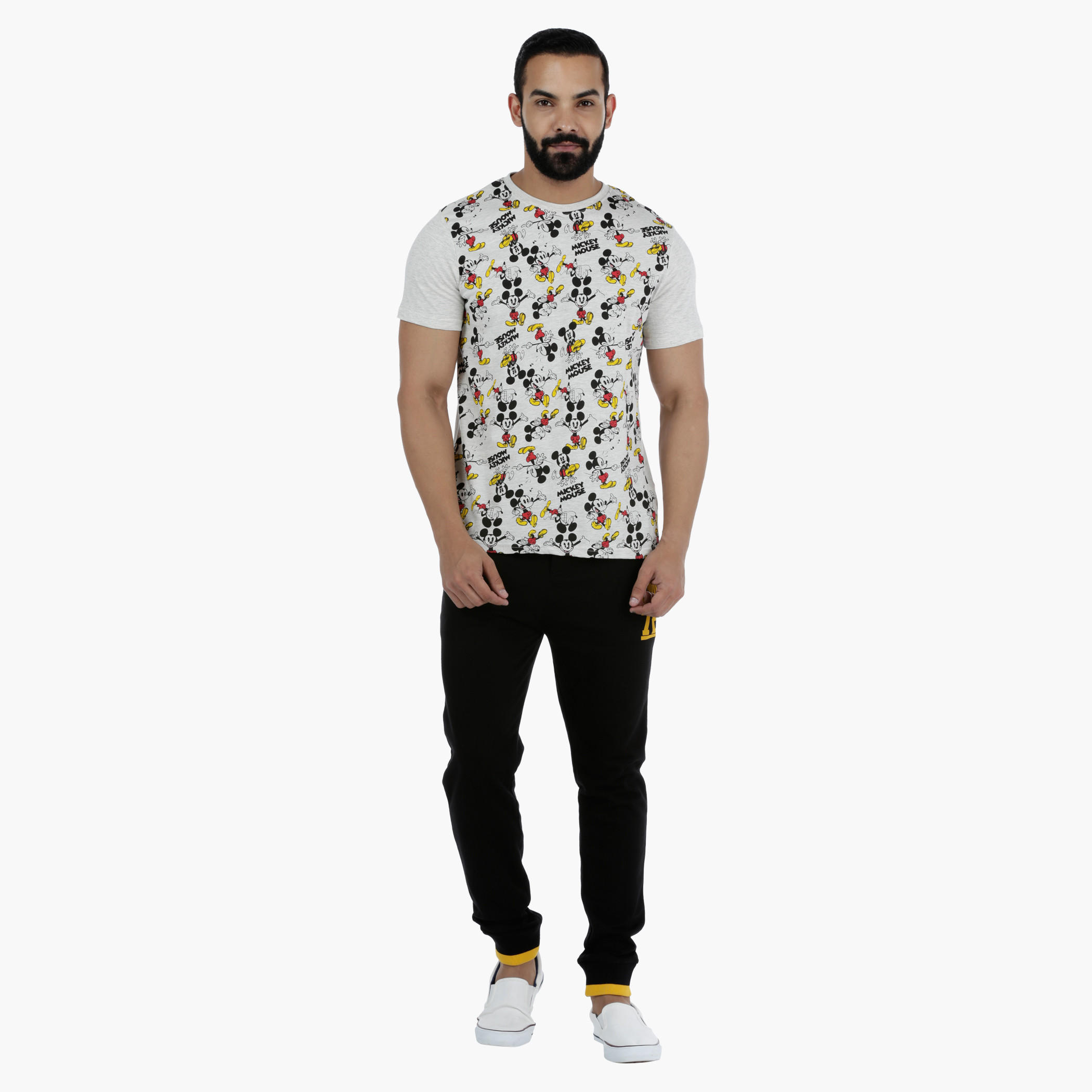Smiley World Printed Joggers-men-clothing-bottoms-joggers-image-5