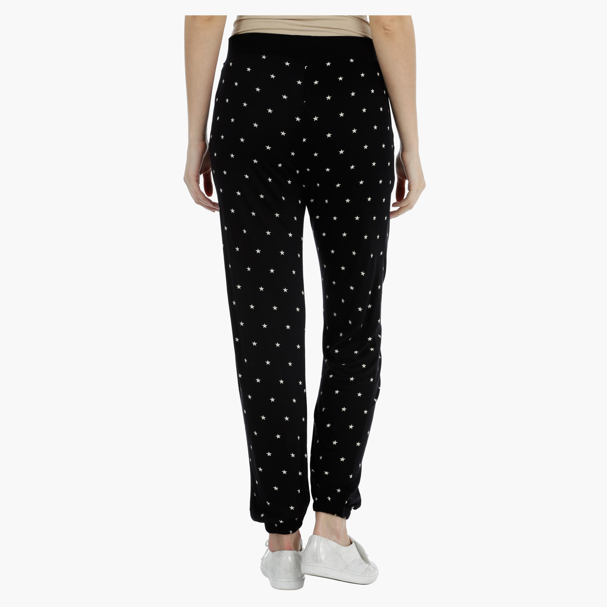 Smiley World Star Print Jog Pants-women-clothing-bottoms-joggers-image-2