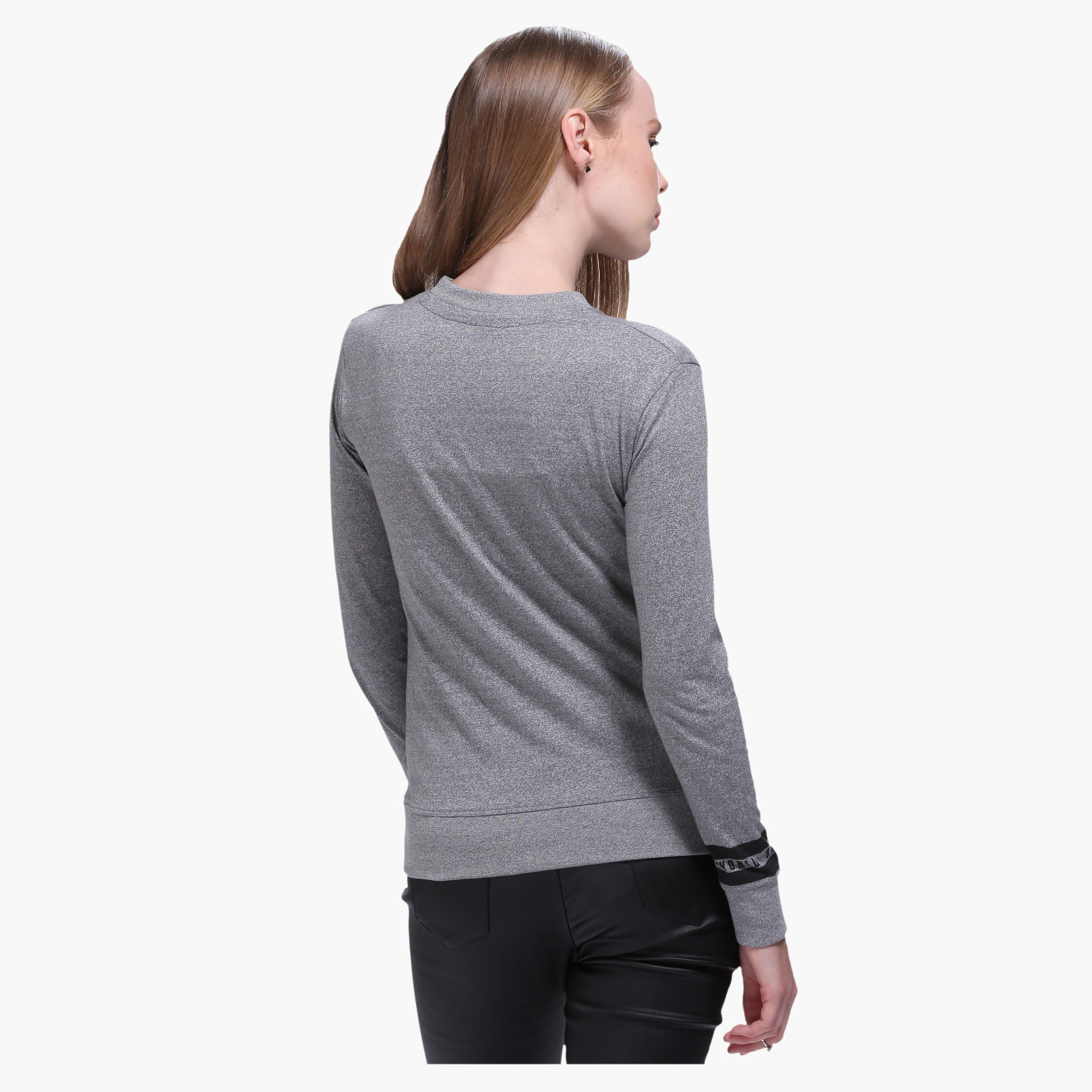 Smiley World Printed Sweatshirt with Long Sleeves-women-winterwear-hoodiesandsweatshirts-sweatshirts-image-2