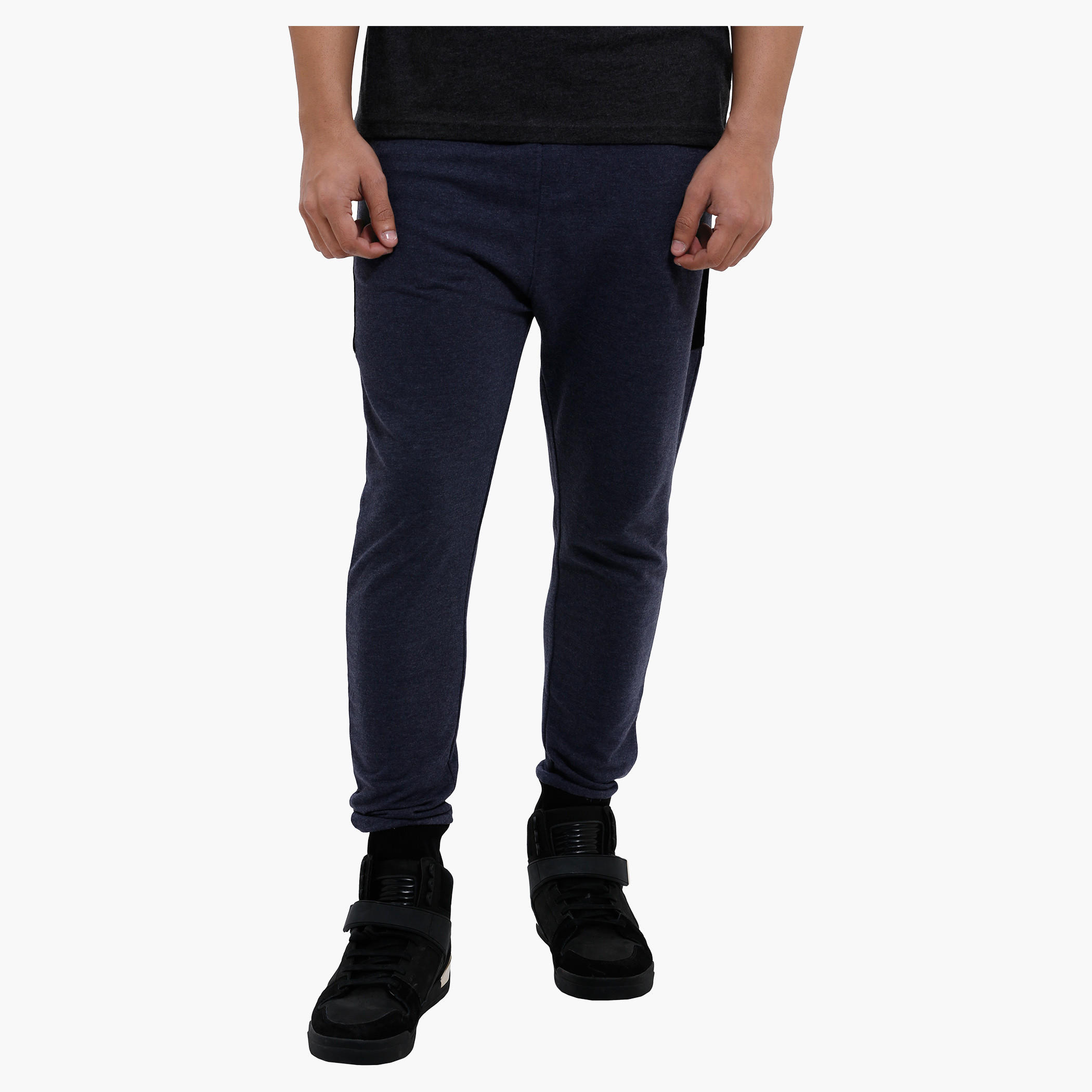 Smiley World Cotton Jog Pants-men-clothing-bottoms-joggers-image-1