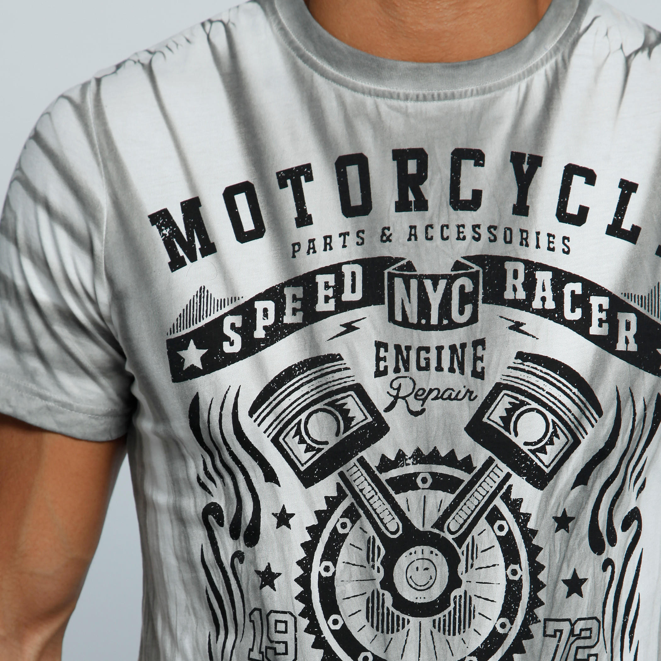 Smiley World Printed T-Shirt with Crew Neck and Short Sleeves-men-clothing-tshirtsandpolos-tshirts-image-4