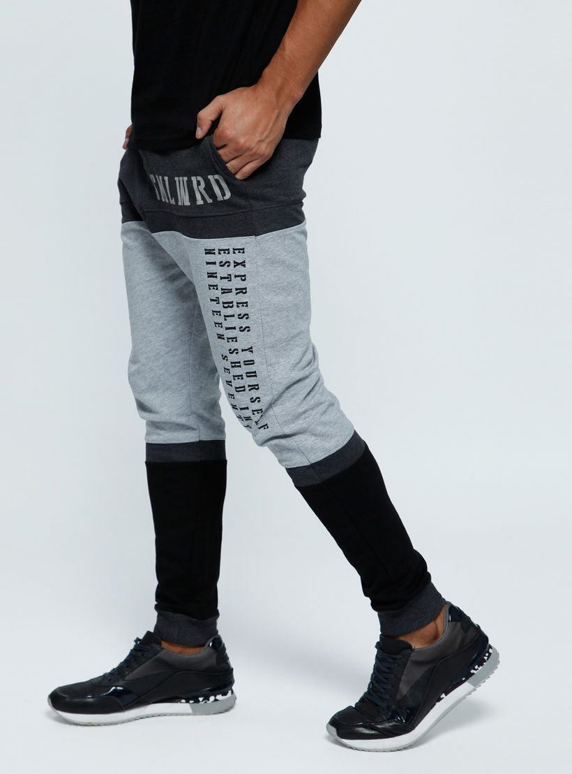 Smiley World Printed Jog Pants with Elastic Waistband-men-clothing-bottoms-joggers-image-3