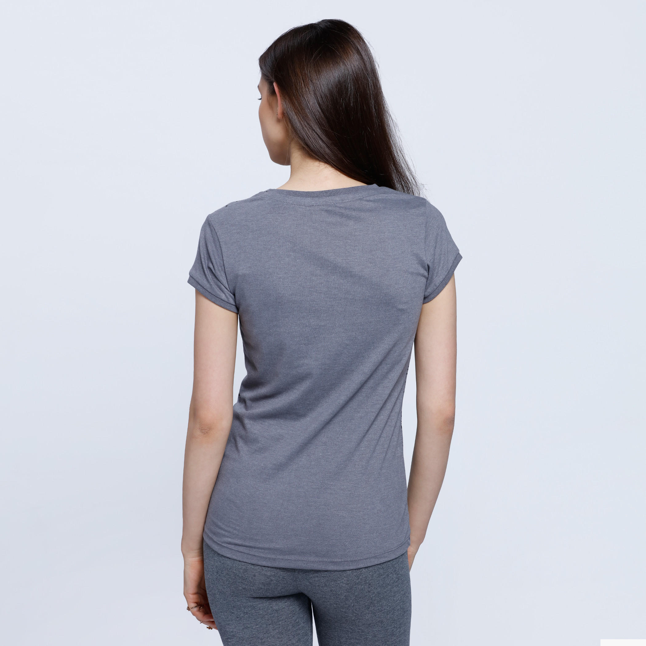 Smiley World Printed T-Shirt with Short Sleeves-women-clothing-tshirts-image-2