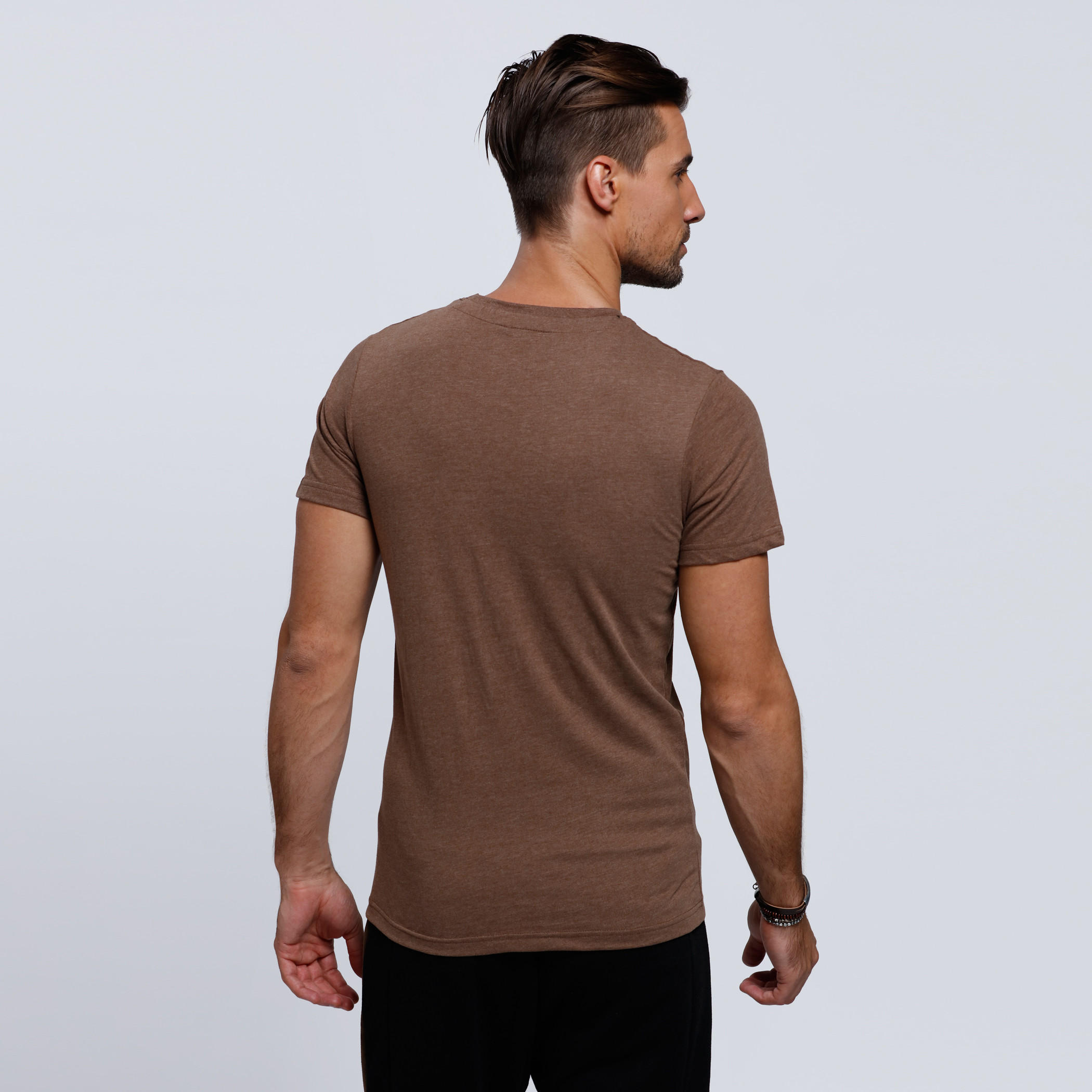 Smiley World Printed Round Neck T-Shirt with Short Sleeves-men-clothing-tshirtsandpolos-tshirts-image-2