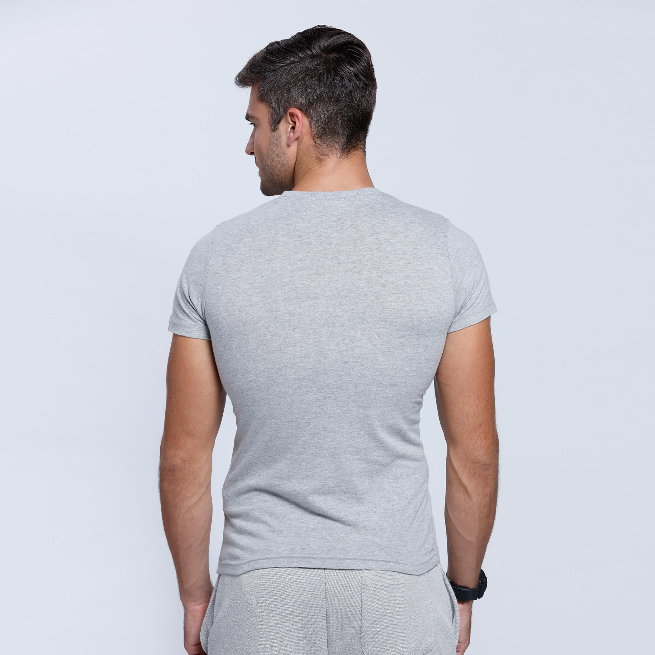 Smiley World Printed Short Sleeves T-Shirt with Round Neck-men-clothing-tshirtsandpolos-tshirts-image-2