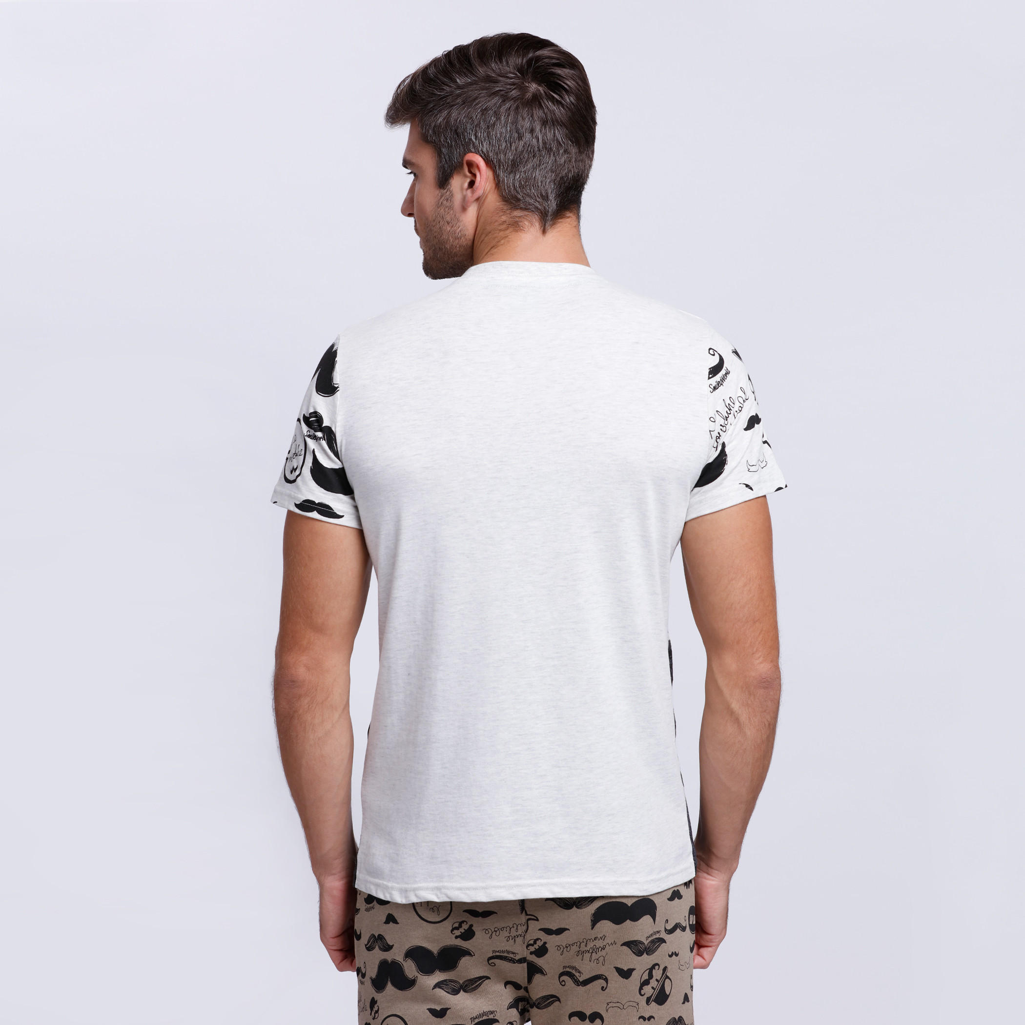 Smiley World Printed T-Shirt with Crew Neck and Short Sleeves-men-clothing-tshirtsandpolos-tshirts-image-2