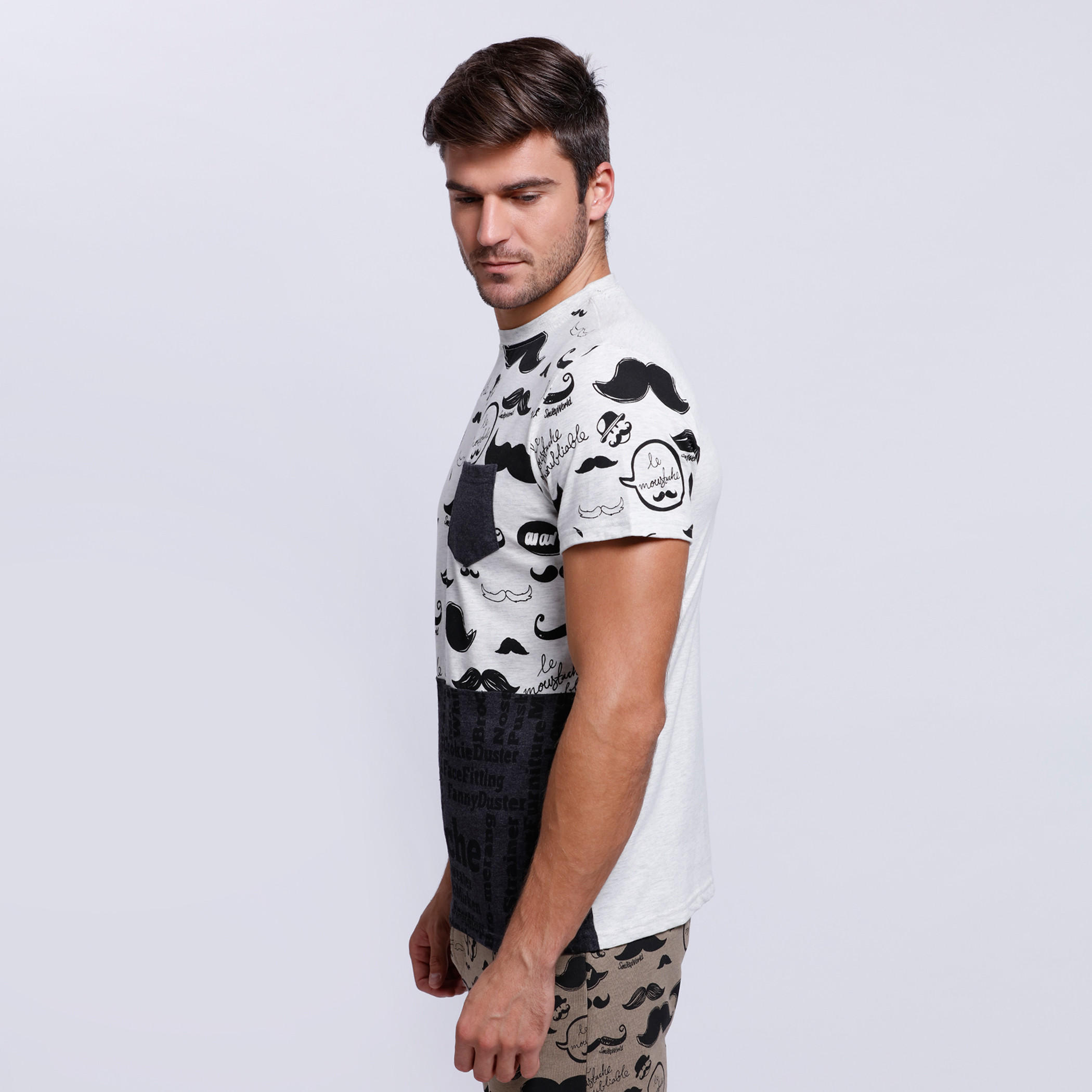 Smiley World Printed T-Shirt with Crew Neck and Short Sleeves-men-clothing-tshirtsandpolos-tshirts-image-3