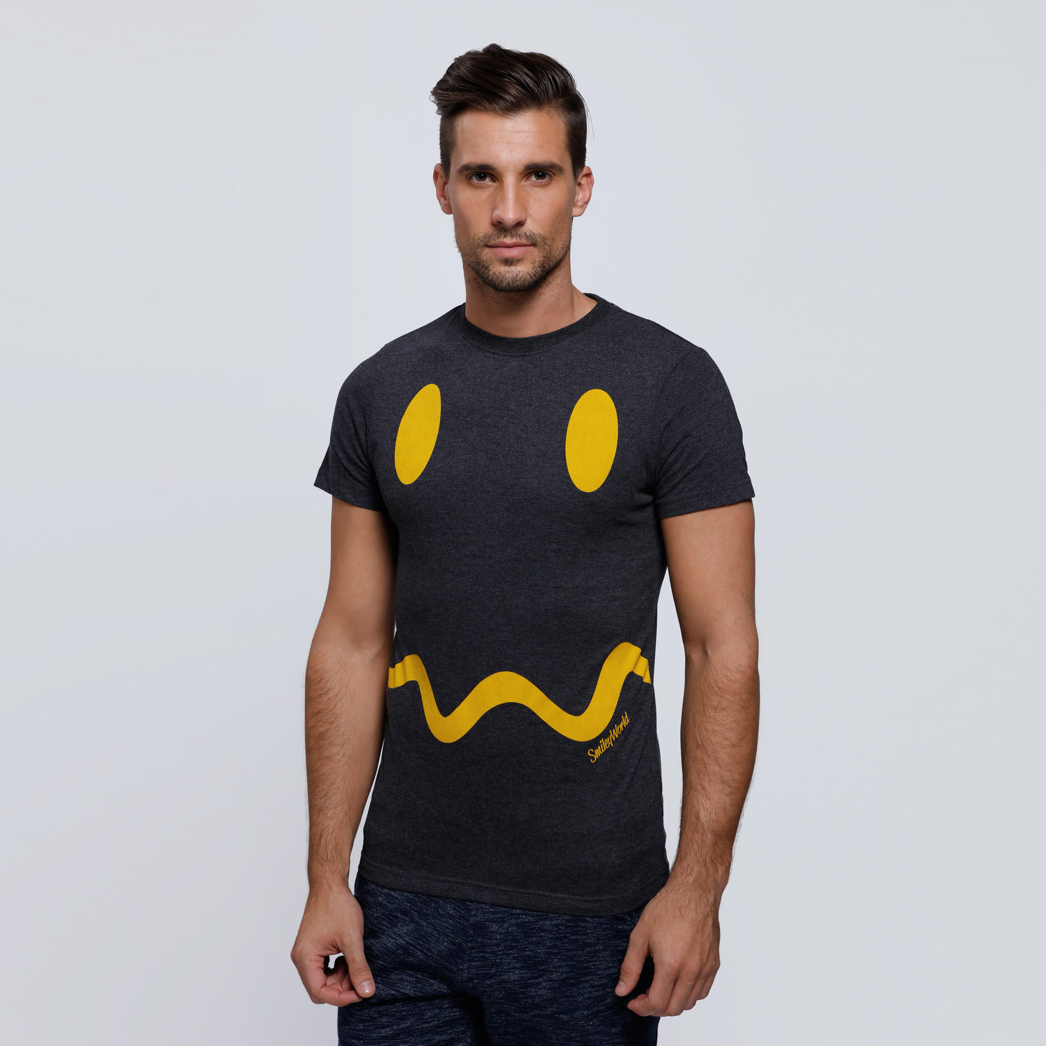 Printed Short Sleeves T-Shirt with Crew Neck-men-clothing-tshirtsandpolos-tshirts-image-1