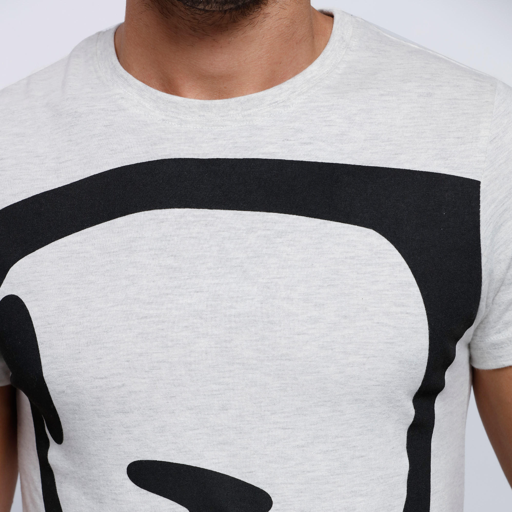 Smiley World Printed Round Neck T-Shirt with Short Sleeves-men-clothing-tshirtsandpolos-tshirts-image-4