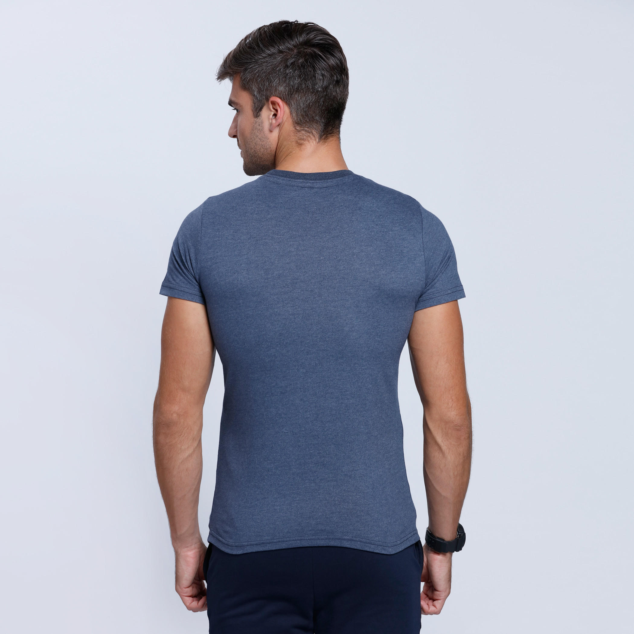 Smiley World Printed Short Sleeves T-Shirt with Round Neck-men-clothing-tshirtsandpolos-tshirts-image-2