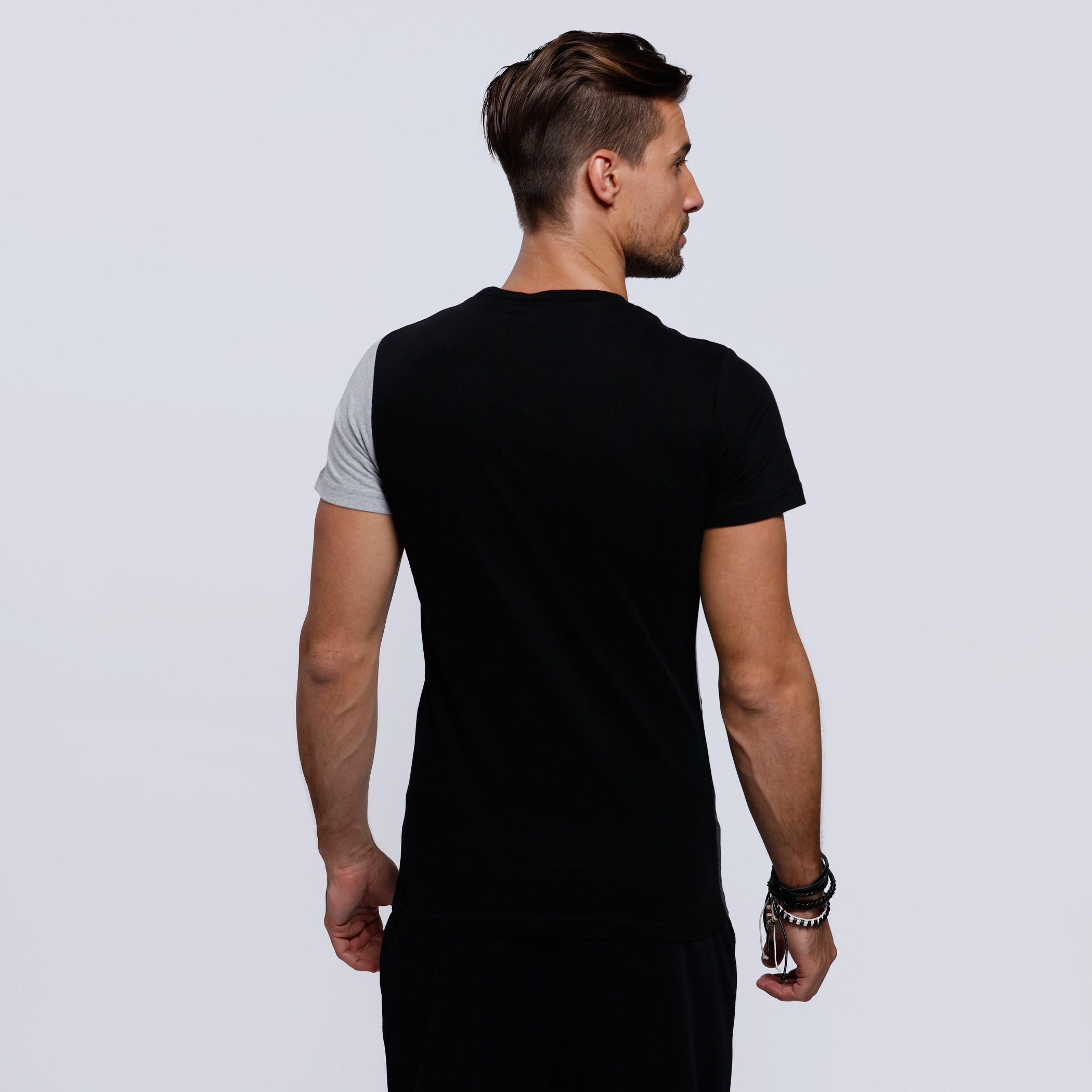 Smiley World Printed Round Neck T-Shirt with Short Sleeves-men-clothing-tshirtsandpolos-tshirts-image-2