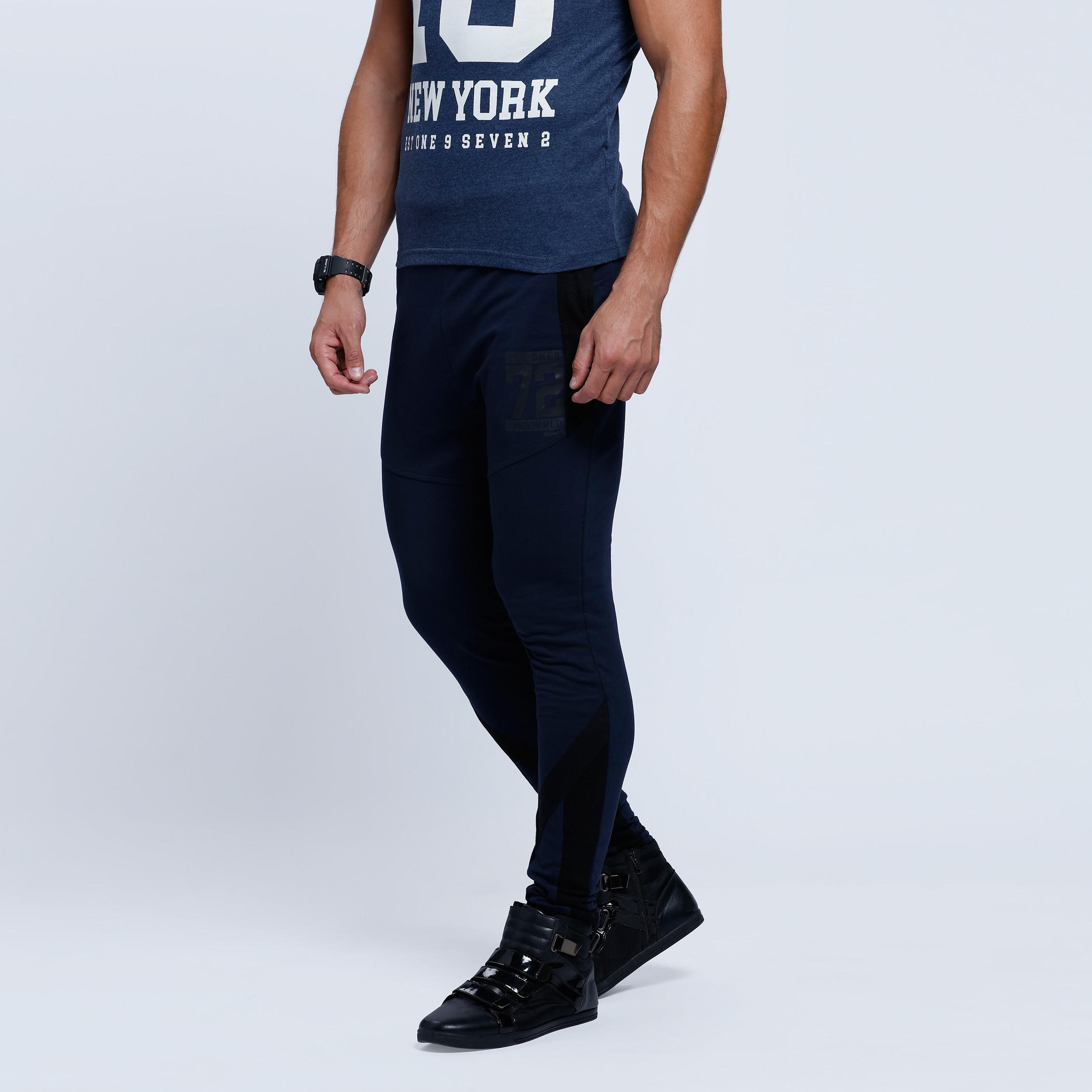 Smiley World Full Length Pants with Elasticised Waistband-men-clothing-bottoms-trousersandchinos-trousers-image-3