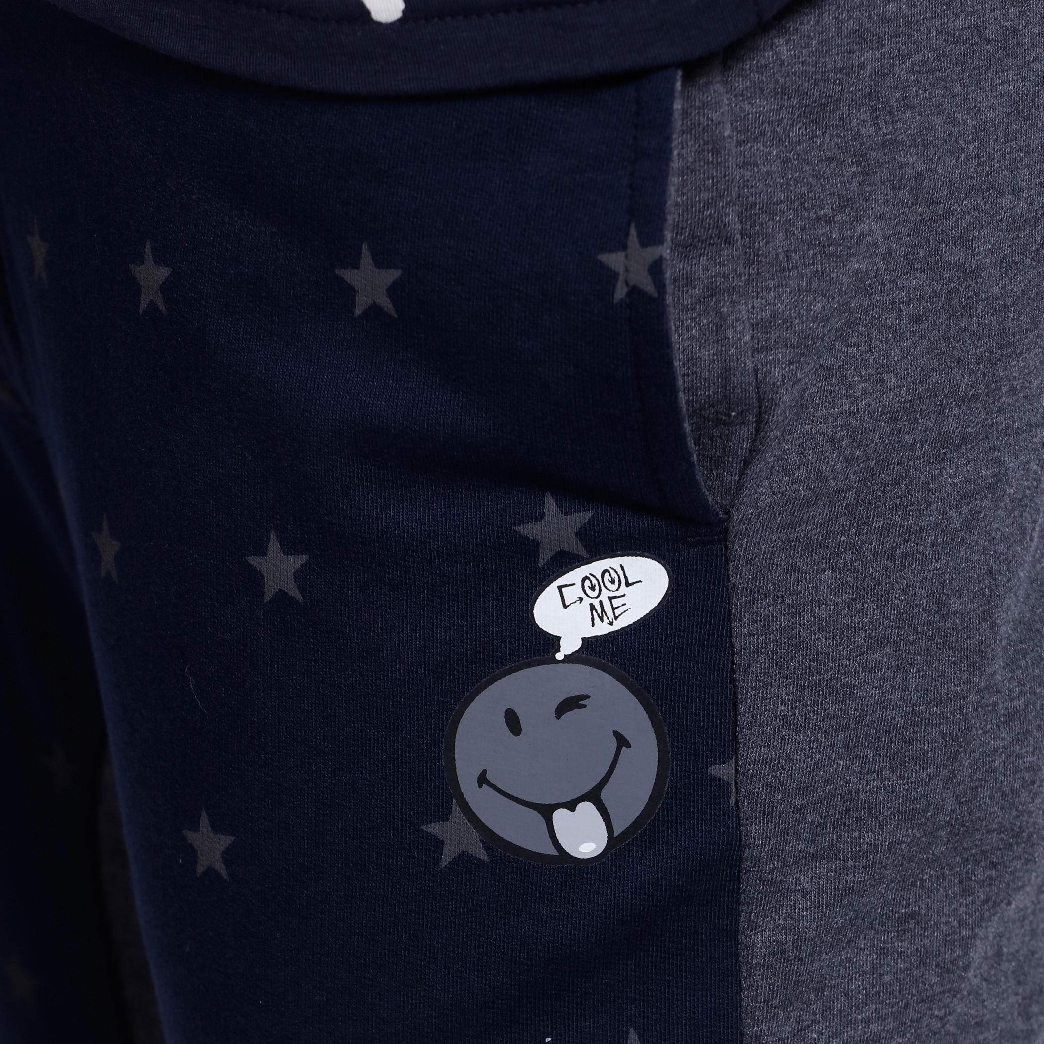 Smiley World Full Length Joggers with Elasticised Waistband-men-clothing-bottoms-joggers-image-4