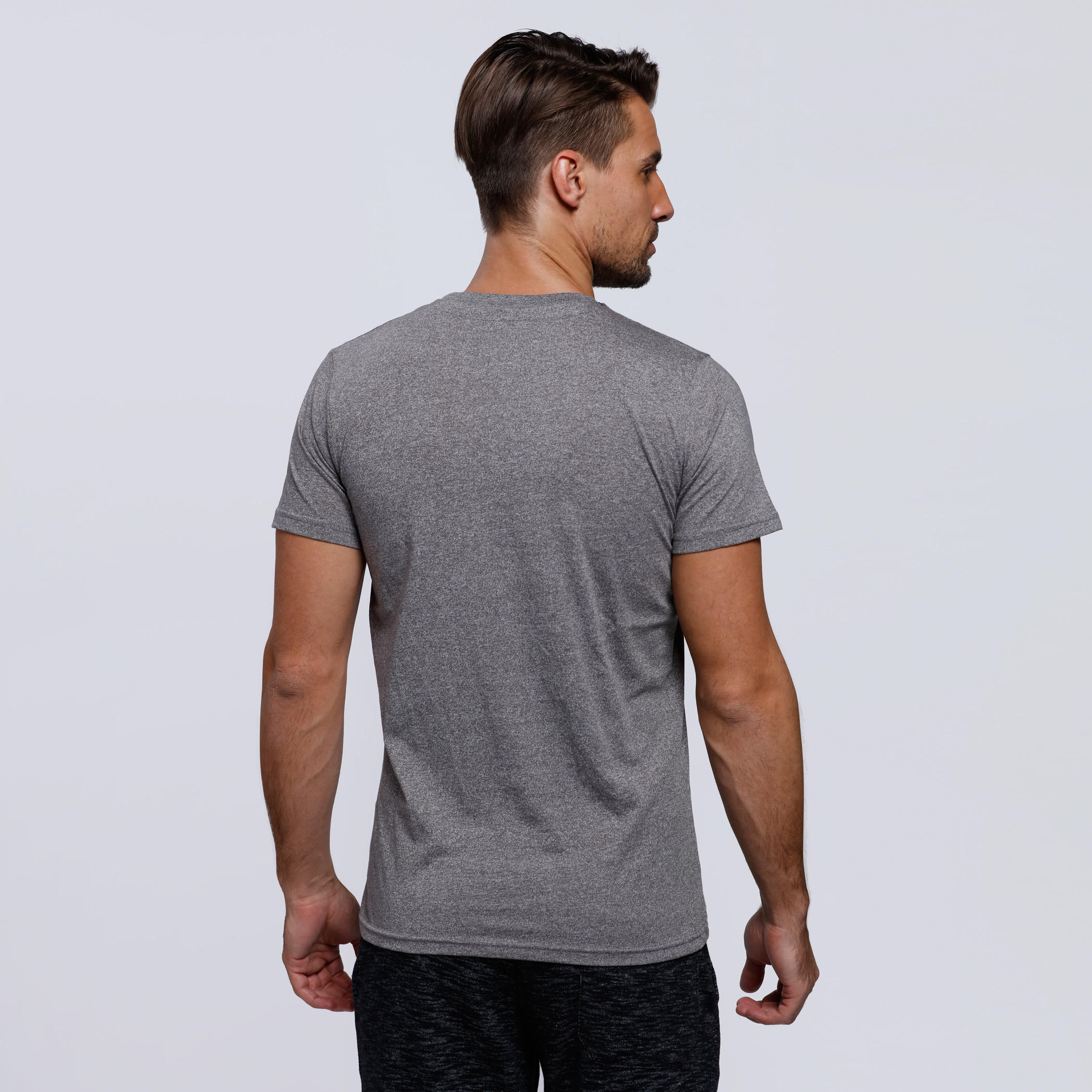Smiley World Printed Round Neck T-Shirt with Short Sleeves-men-clothing-tshirtsandpolos-tshirts-image-2