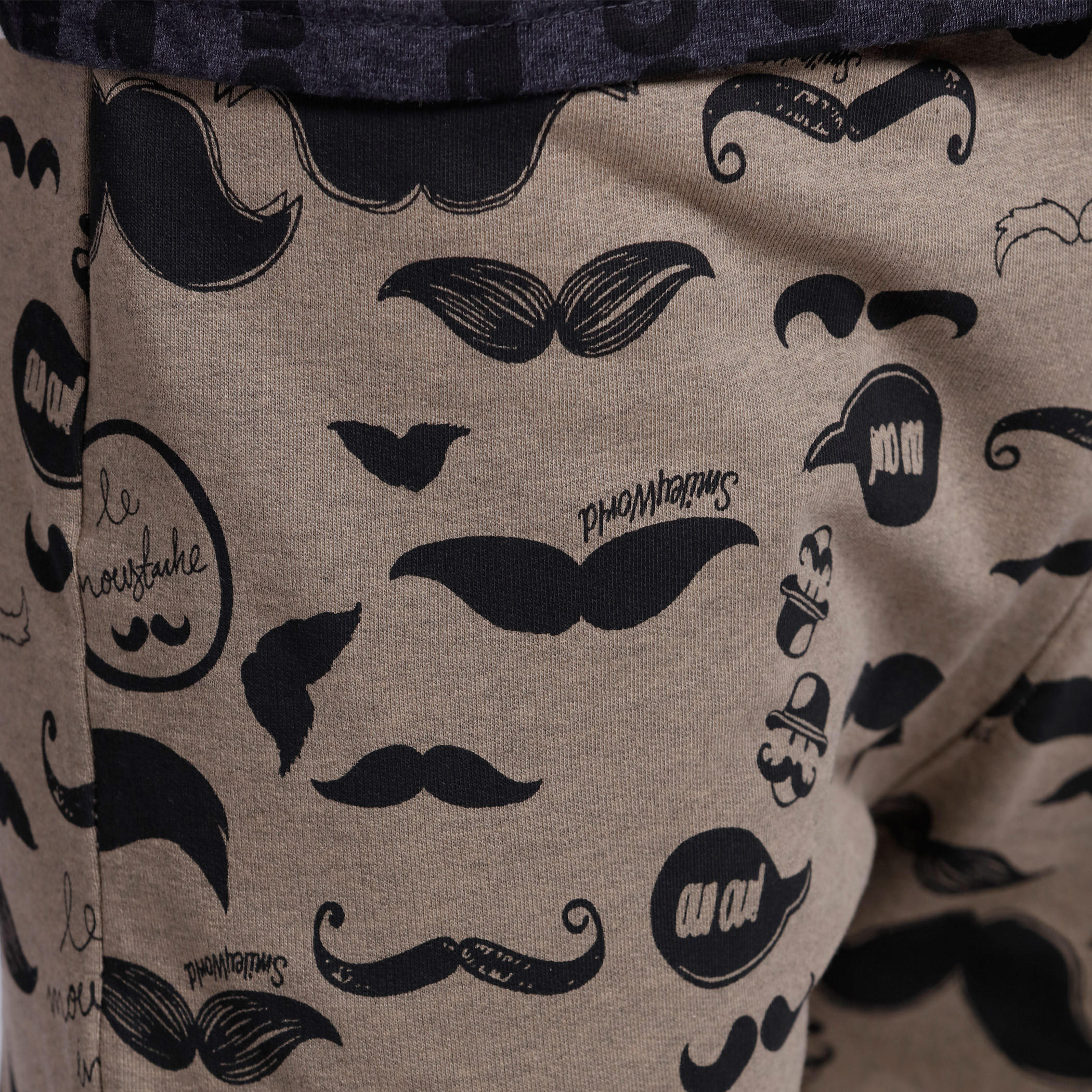 Smiley World Full Length Joggers with Elasticised Waistband-men-clothing-bottoms-joggers-image-4