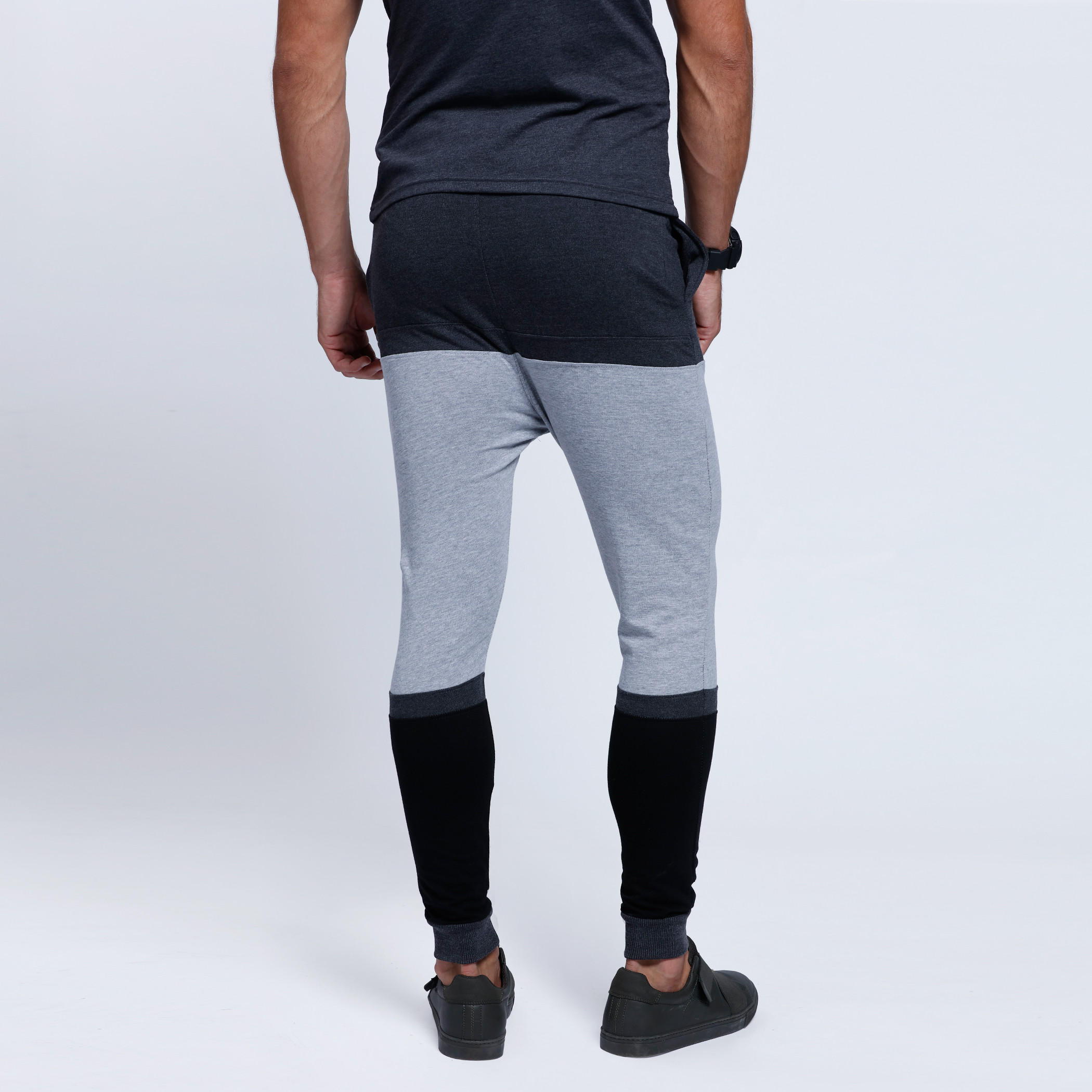 Smiley World Printed Full Length Jog Pants with Elasticised Waistband-men-clothing-bottoms-joggers-image-2