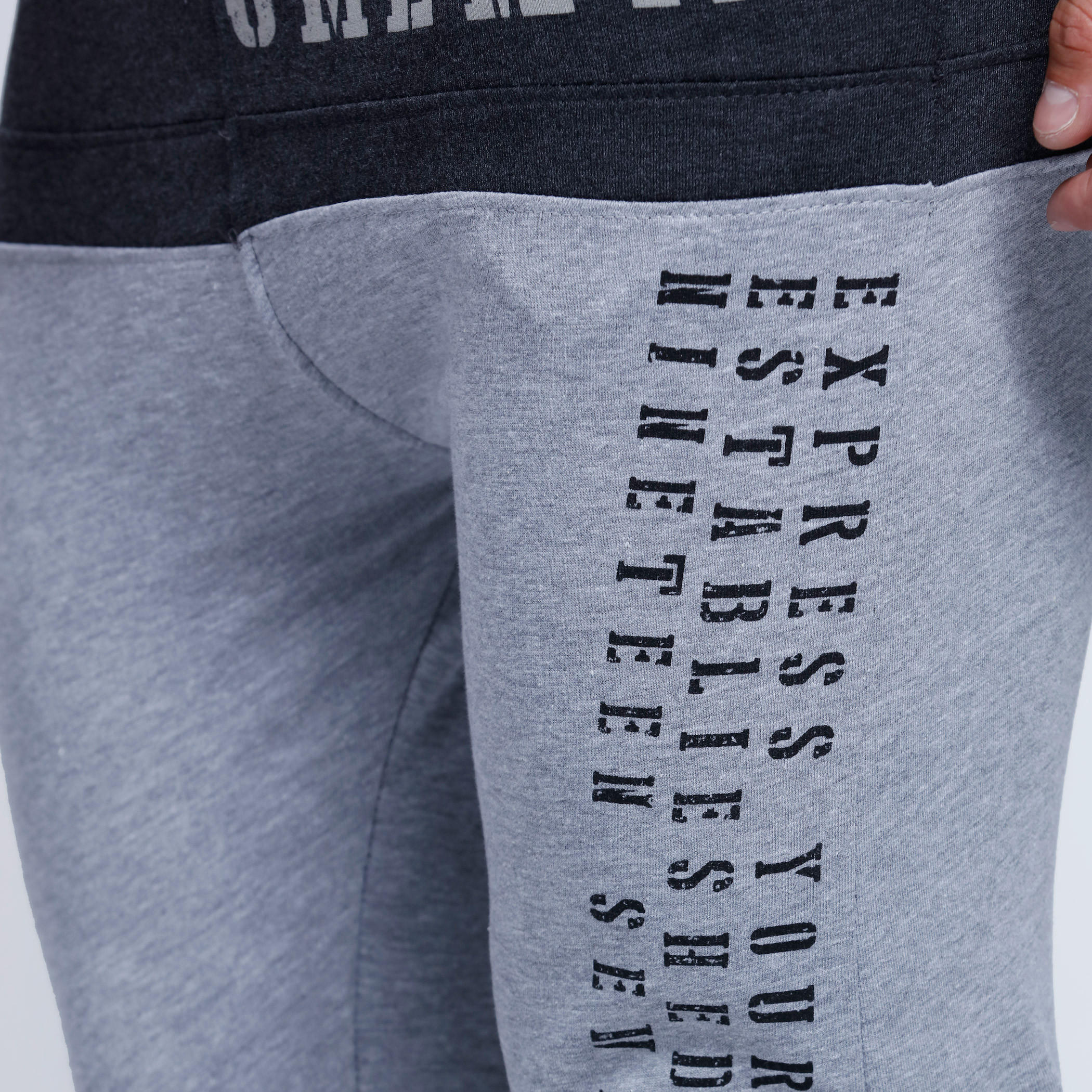 Smiley World Printed Full Length Jog Pants with Elasticised Waistband-men-clothing-bottoms-joggers-image-4