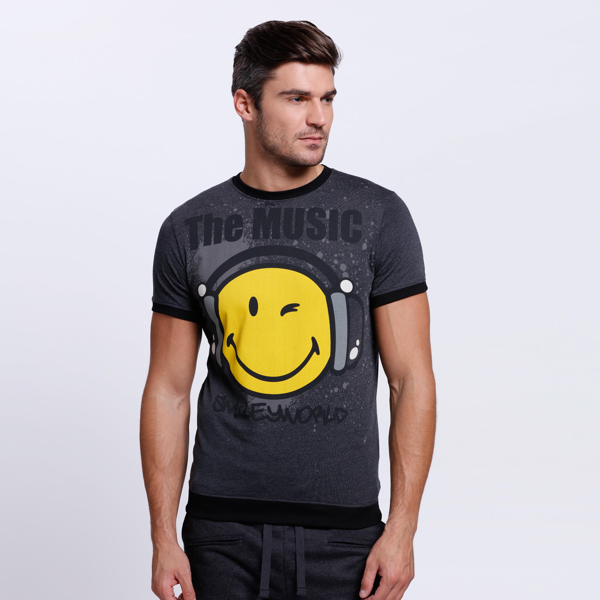 Smiley World Short Sleeves T-Shirt-men-clothing-tshirtsandpolos-tshirts-image-1