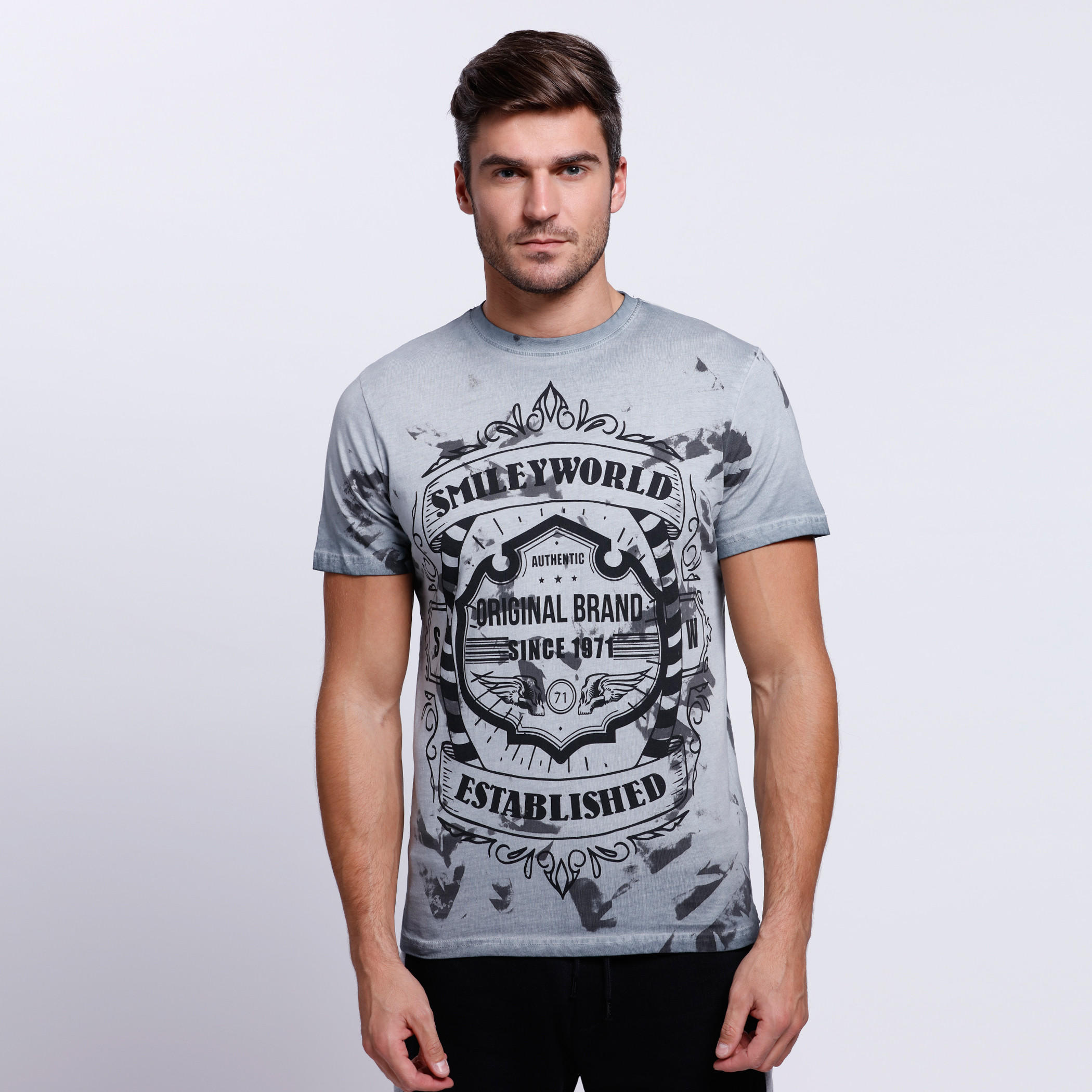 Smiley World Short Sleeves T-Shirt-men-clothing-tshirtsandpolos-tshirts-image-1