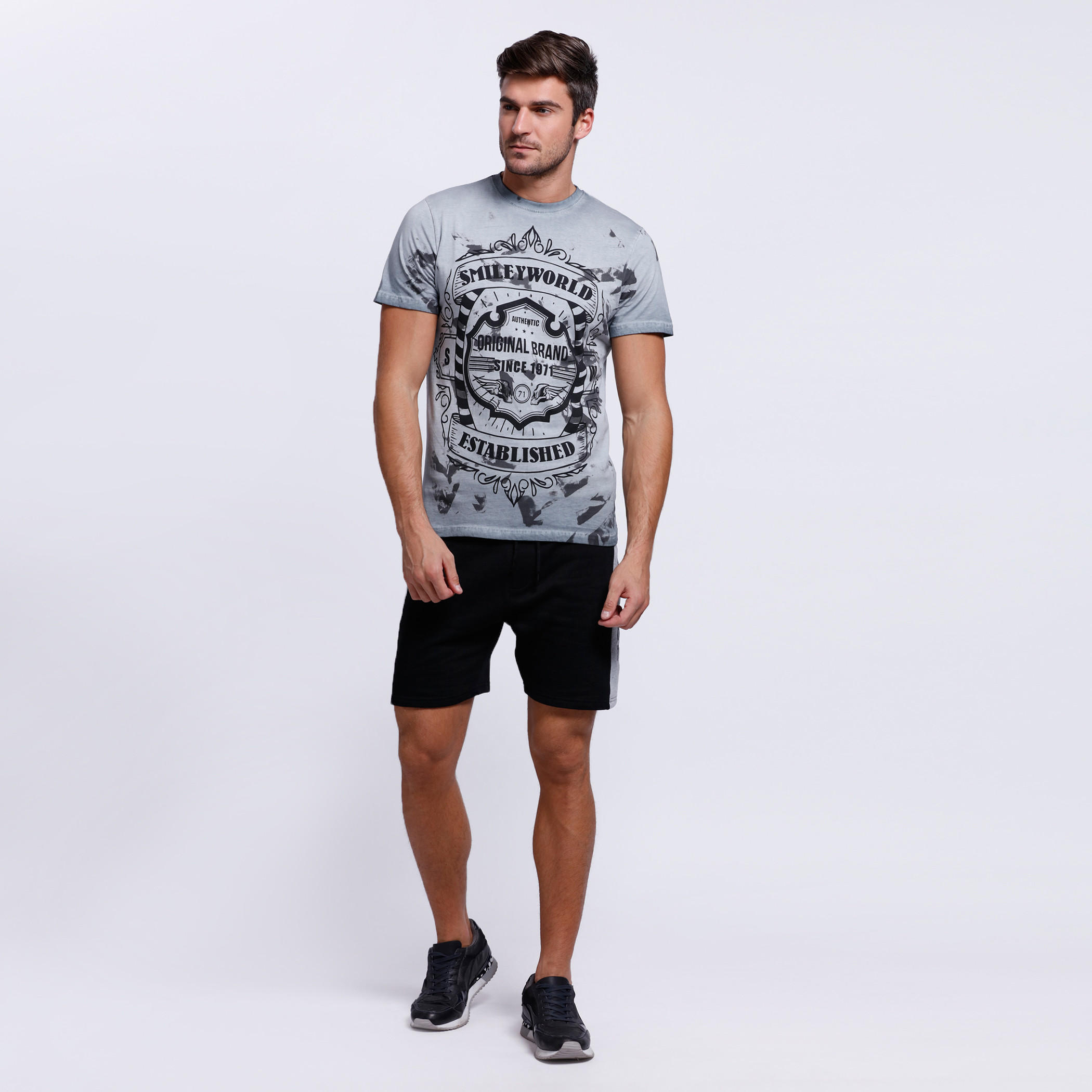 Smiley World Short Sleeves T-Shirt-men-clothing-tshirtsandpolos-tshirts-image-1
