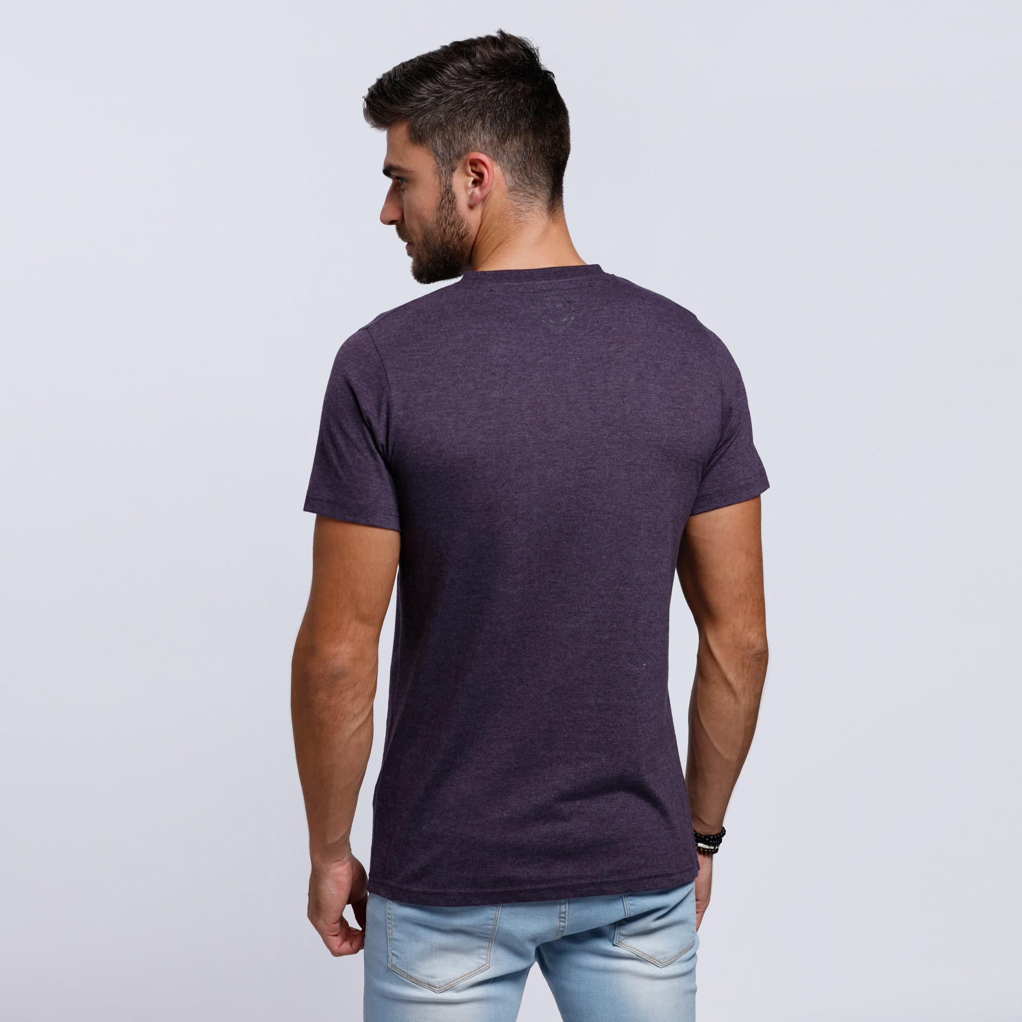 Smiley World Printed T-Shirt with Short Sleeves-men-clothing-tshirtsandpolos-tshirts-image-2