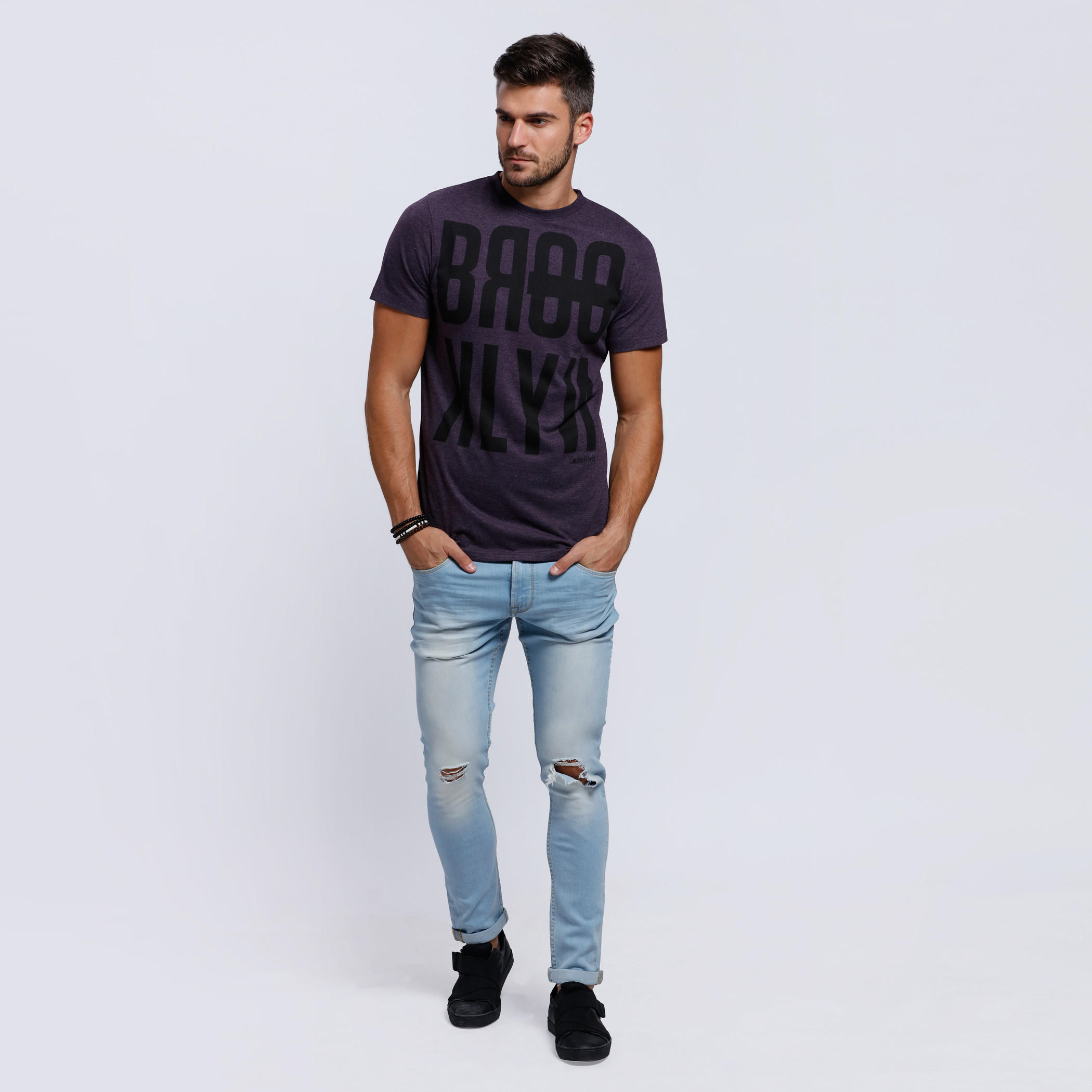 Smiley World Printed T-Shirt with Short Sleeves-men-clothing-tshirtsandpolos-tshirts-image-5