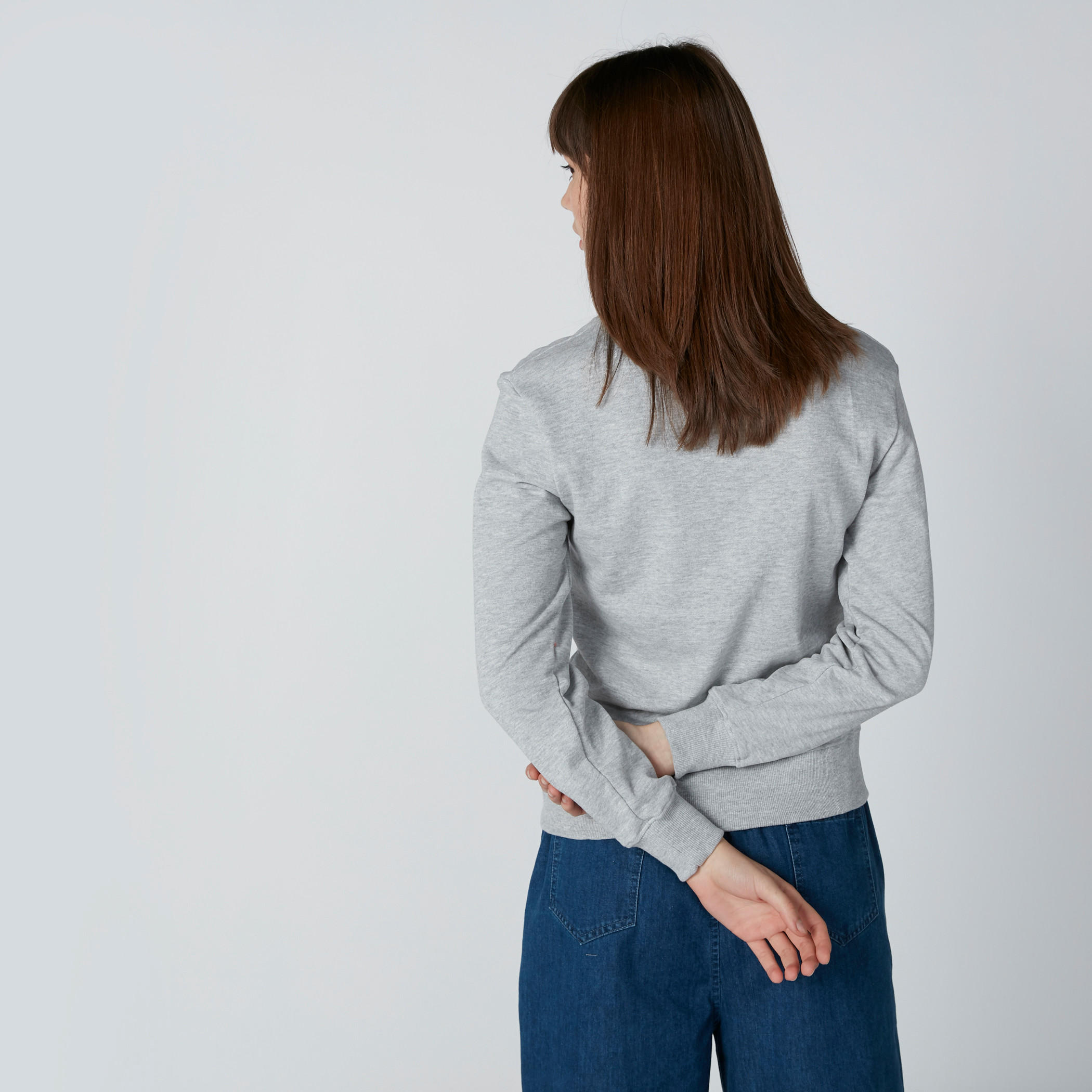 Smiley World Round Neck Sweatshirt with Long Sleeves-women-winterwear-hoodiesandsweatshirts-sweatshirts-image-2