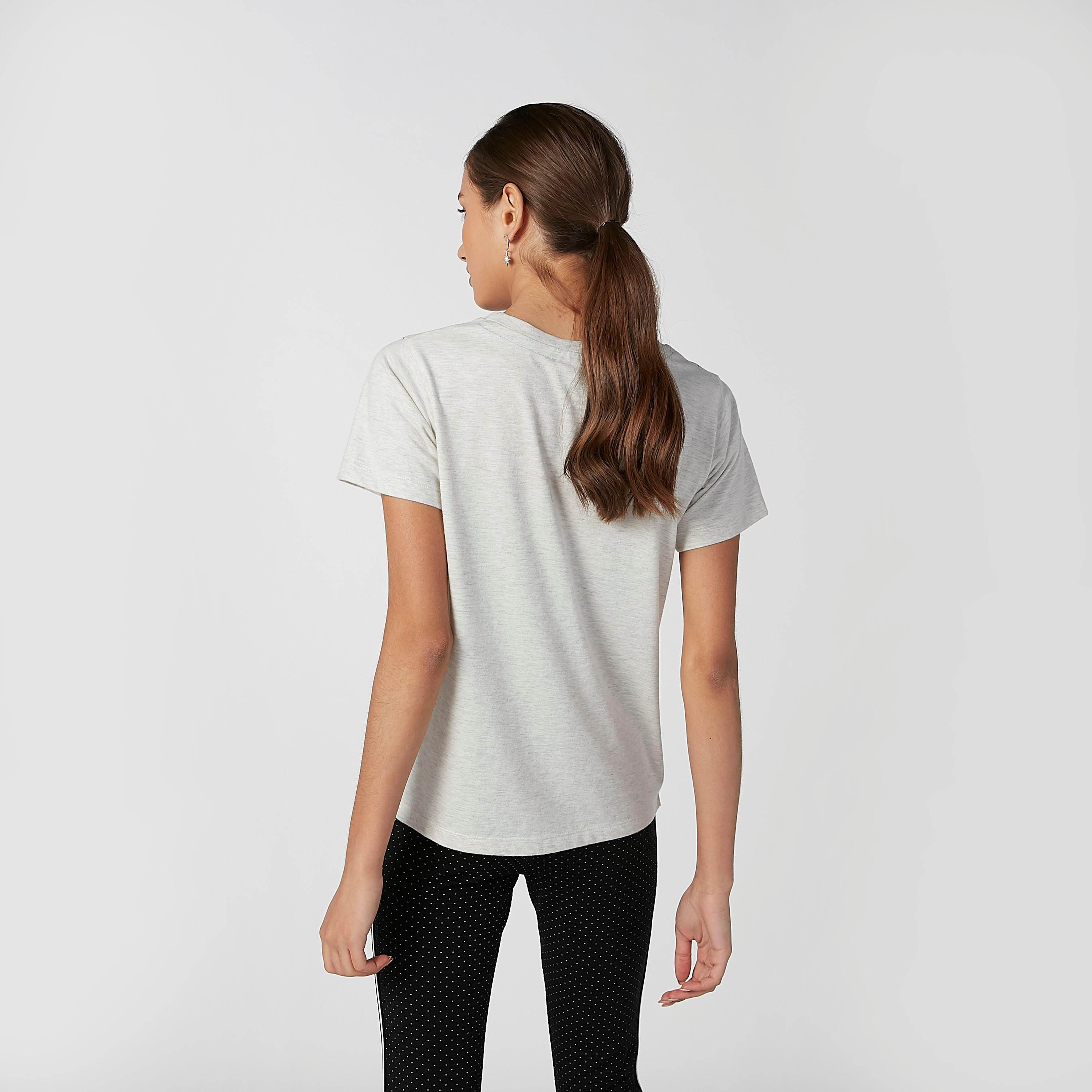 تيشيرت مستدام بياقة مستديرة وطبعات سمايلي وورلد -women-clothing-tshirts-image-4