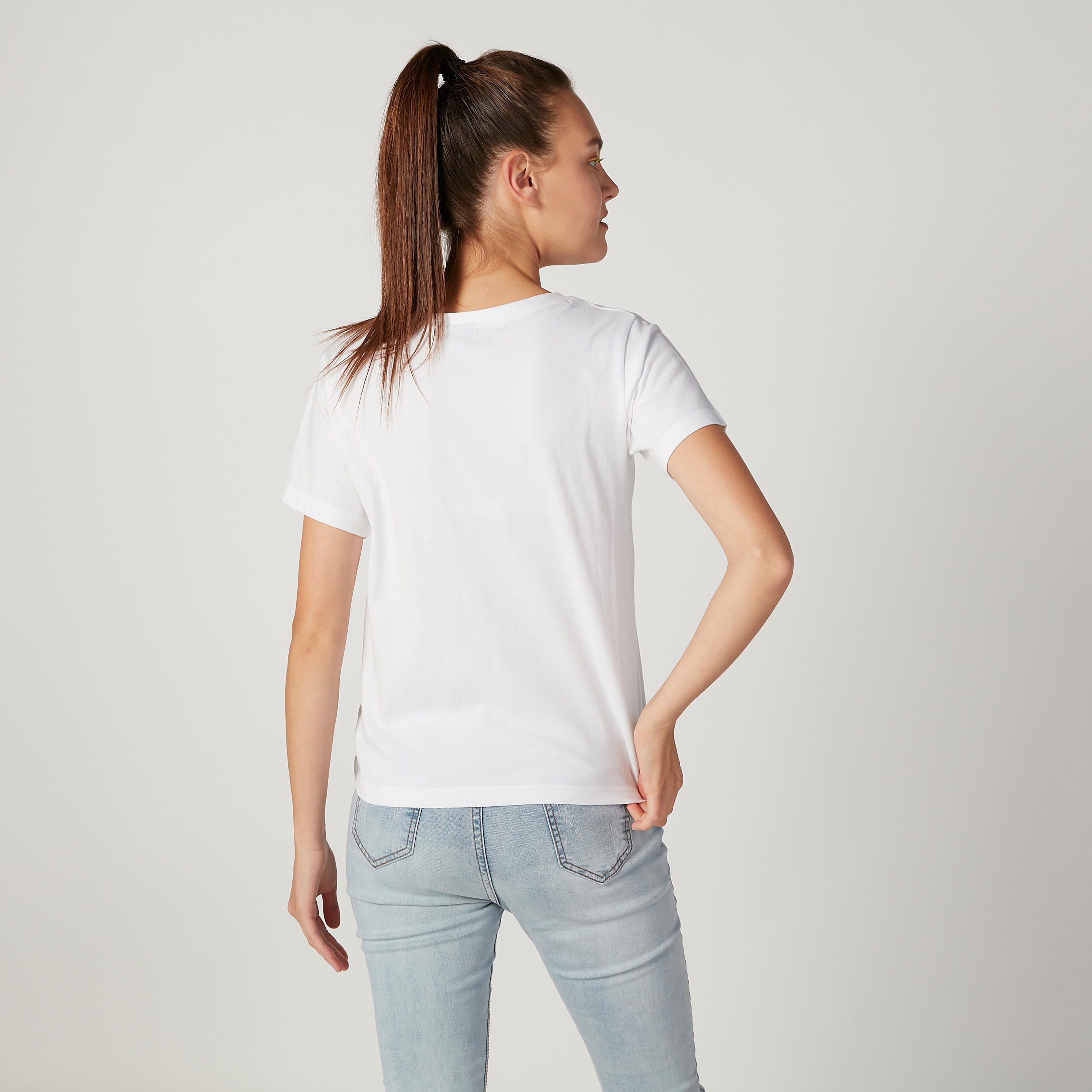 Sustainable Smiley World Printed T-shirt with Short Sleeves-women-clothing-tshirts-image-4