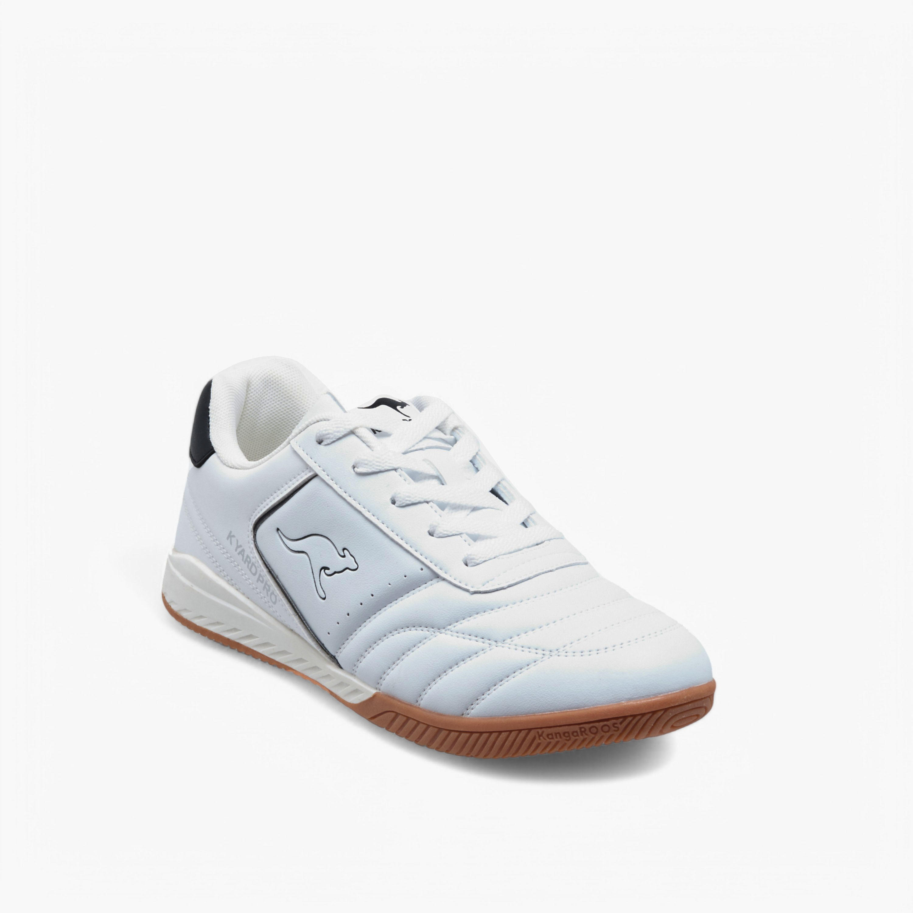 KangaROOS Women's Logo Detail Sneakers with Lace-Up Closure-women-shoes-sneakers-image-2
