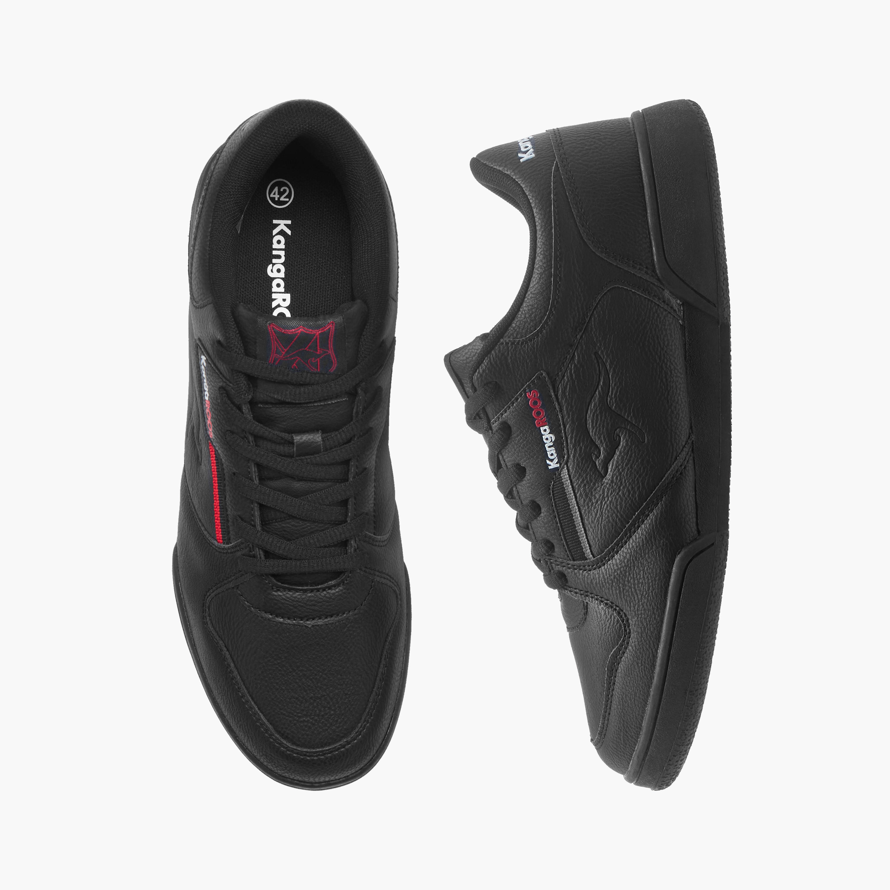 KangaROOS Women's Logo Detail Lace-Up Sneakers-women-shoes-sneakers-image-1