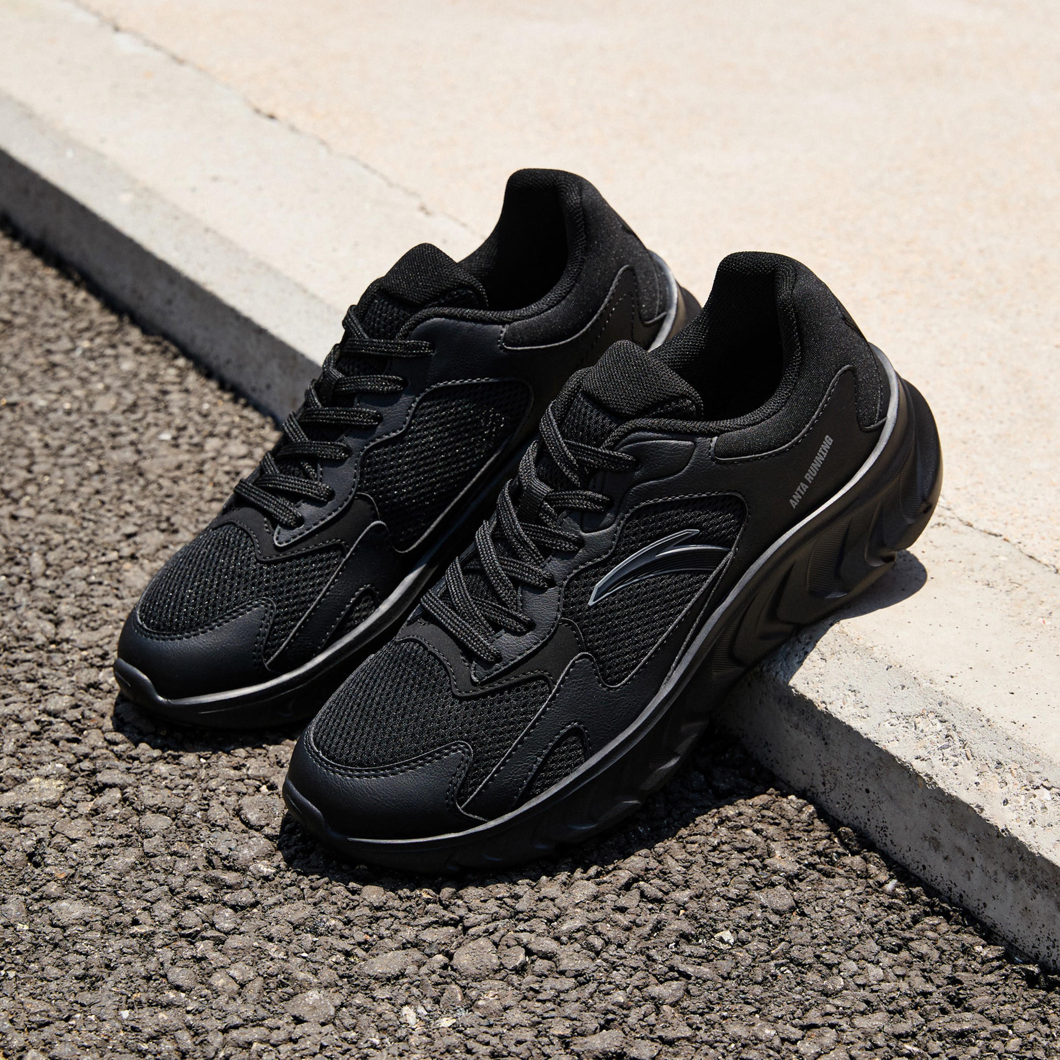 ANTA Men Lace-Up Ankle Sneakers - STAR CLOUD-sports-men-shoes-image-2