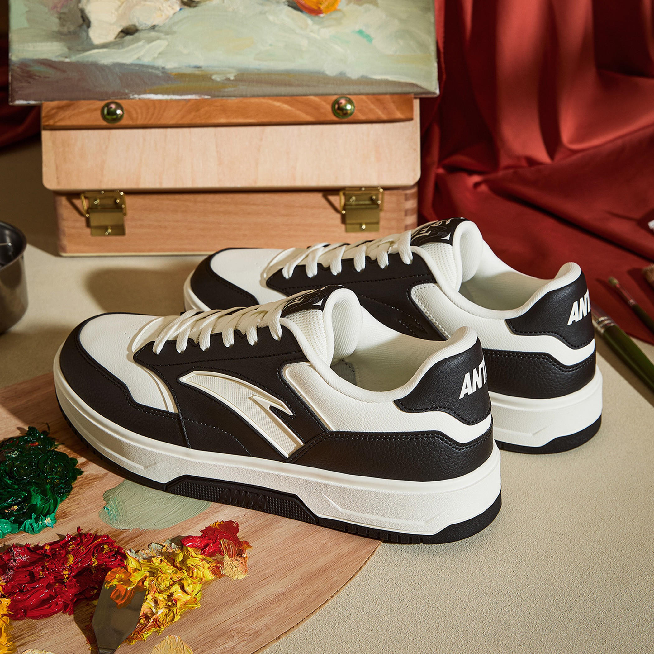 ANTA Men Lace-Up Ankle Sneakers - RIVERS-sports-men-shoes-image-9