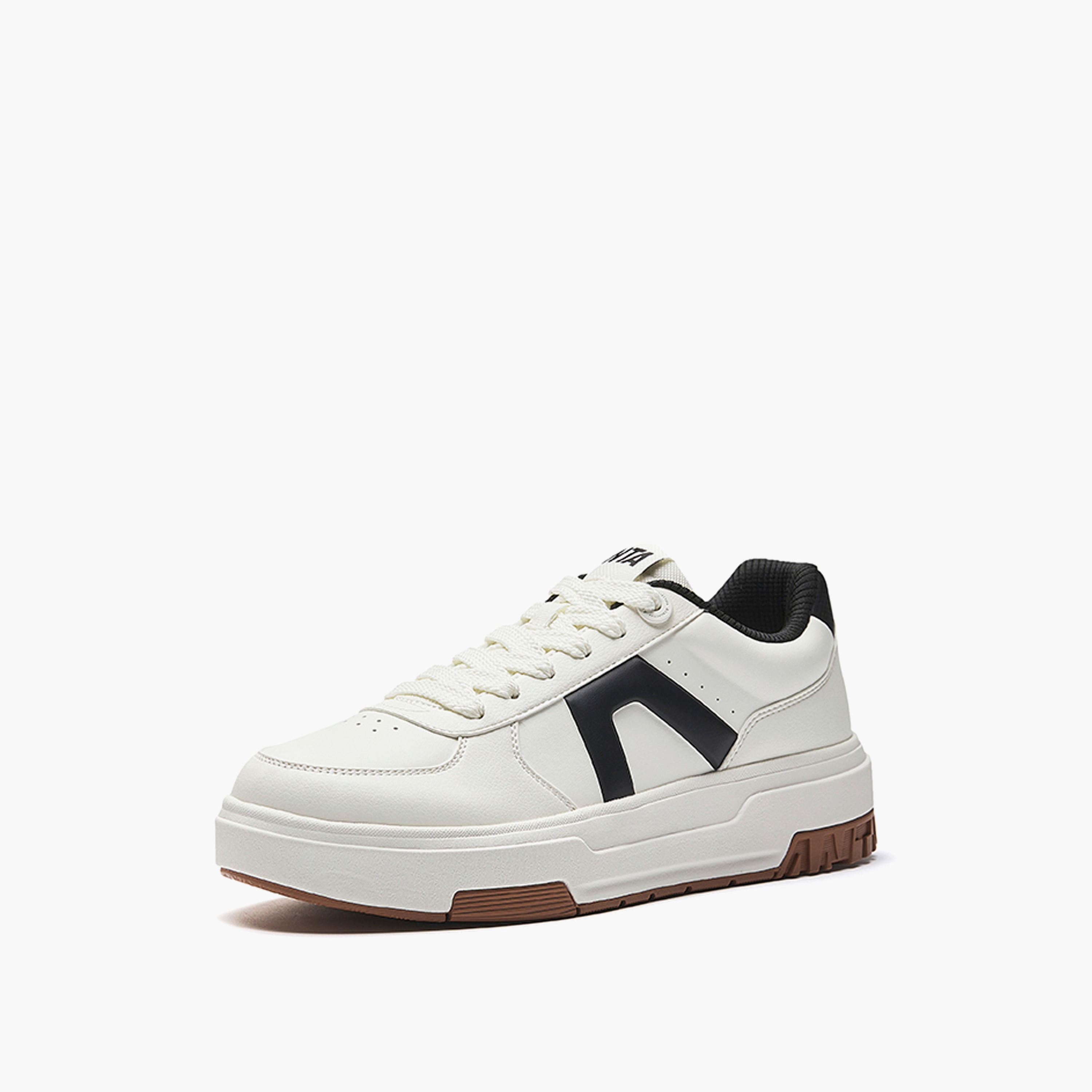 ANTA Men Lace-Up Ankle Sneakers - A LOGO 3-sports-men-shoes-image-1
