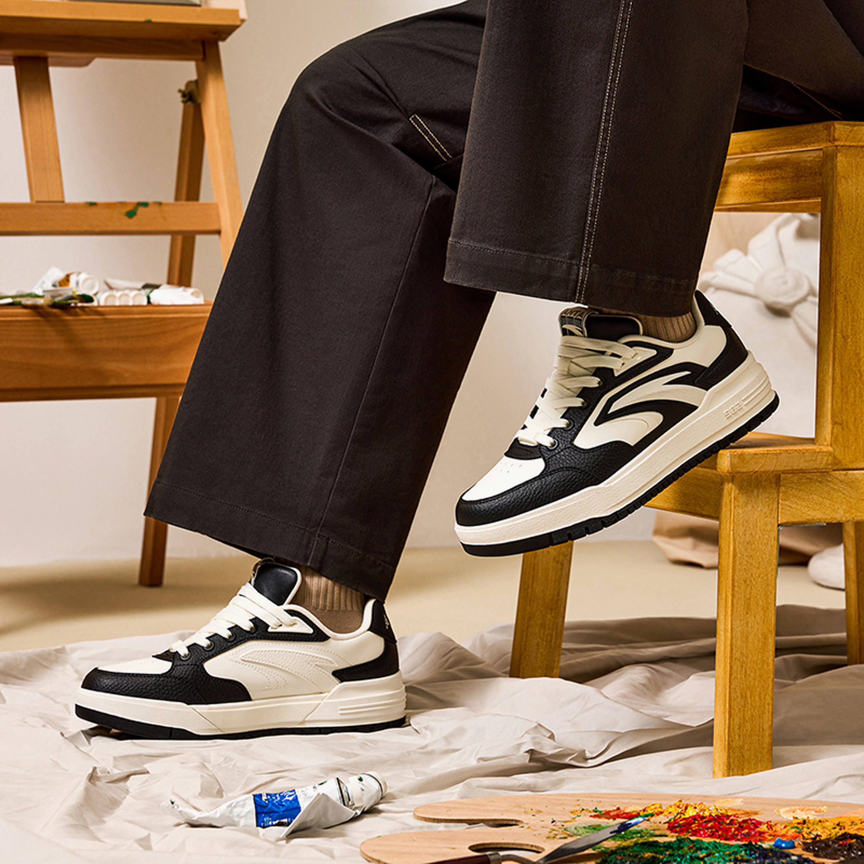 ANTA Men Lace-Up Ankle Sneakers - 982-sports-men-shoes-image-11