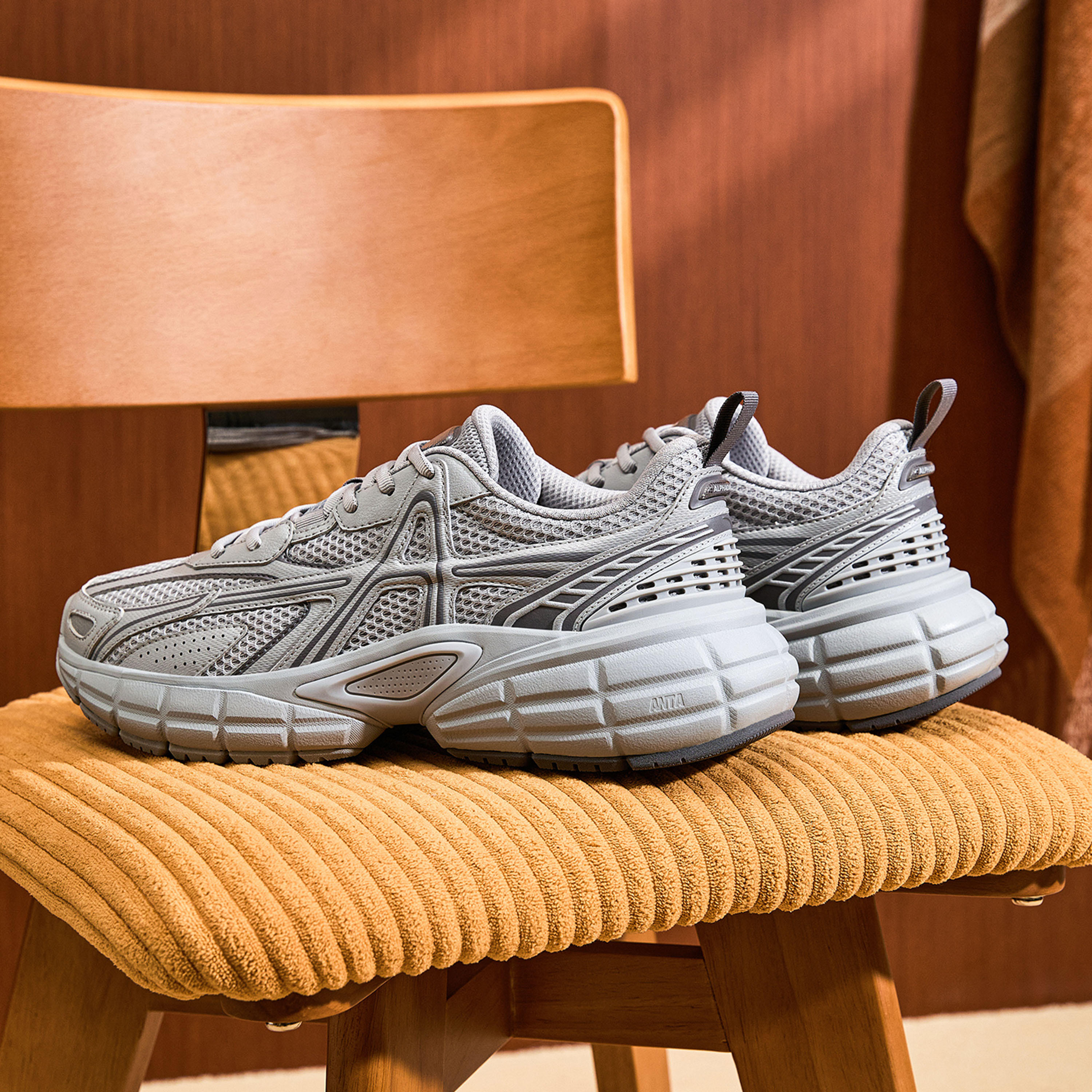 ANTA Men Lace-Up Ankle Sneakers - ALPHADAWN-sports-men-shoes-image-8