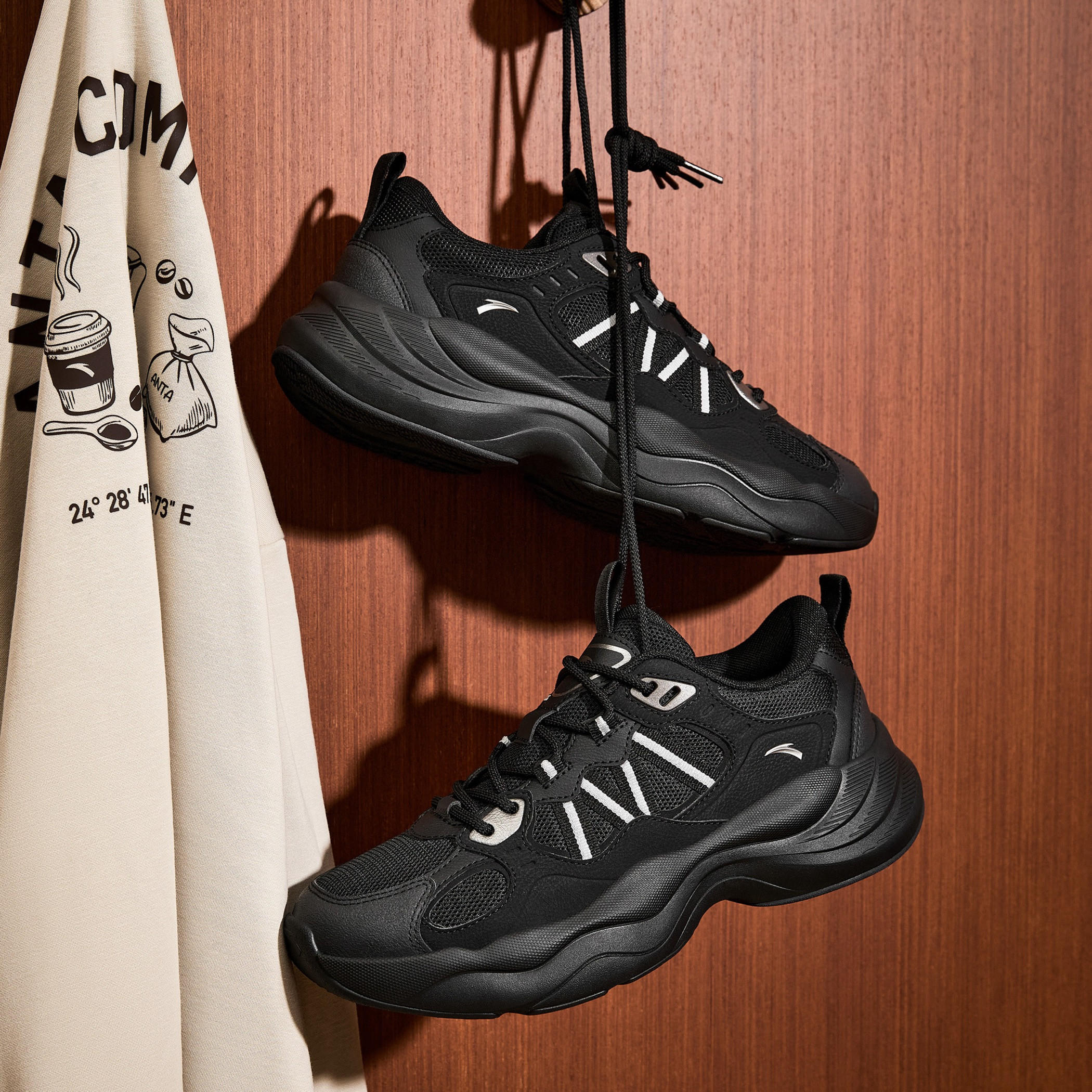ANTA Men Lace-Up Ankle Sneakers - PG CHUNKY-sports-men-shoes-image-9