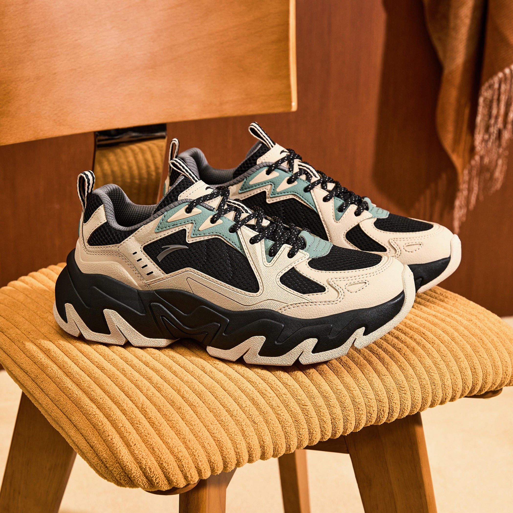 ANTA Men Lace-Up Sneakers - ROCK-sports-men-shoes-image-2