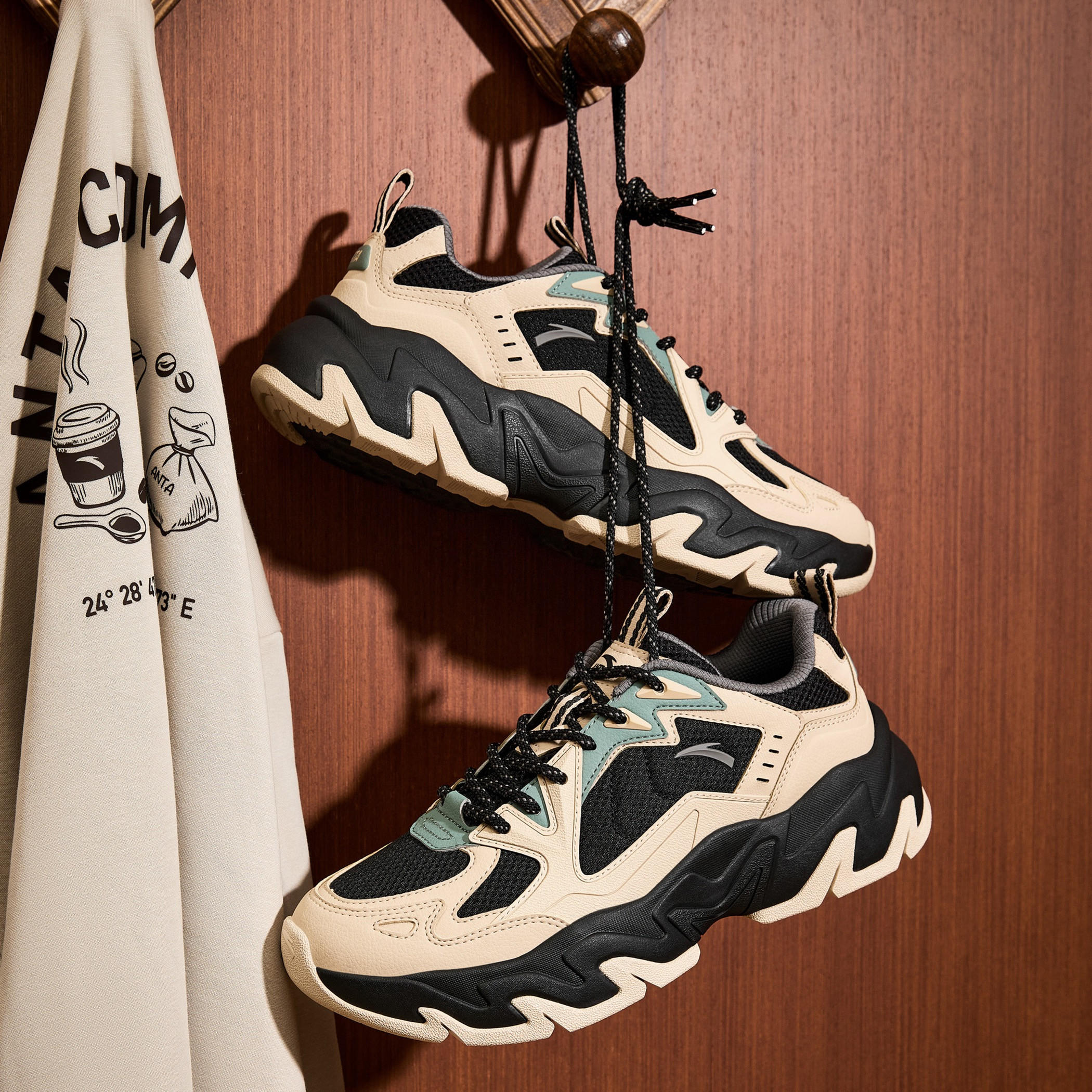 ANTA Men Lace-Up Sneakers - ROCK-sports-men-shoes-image-4