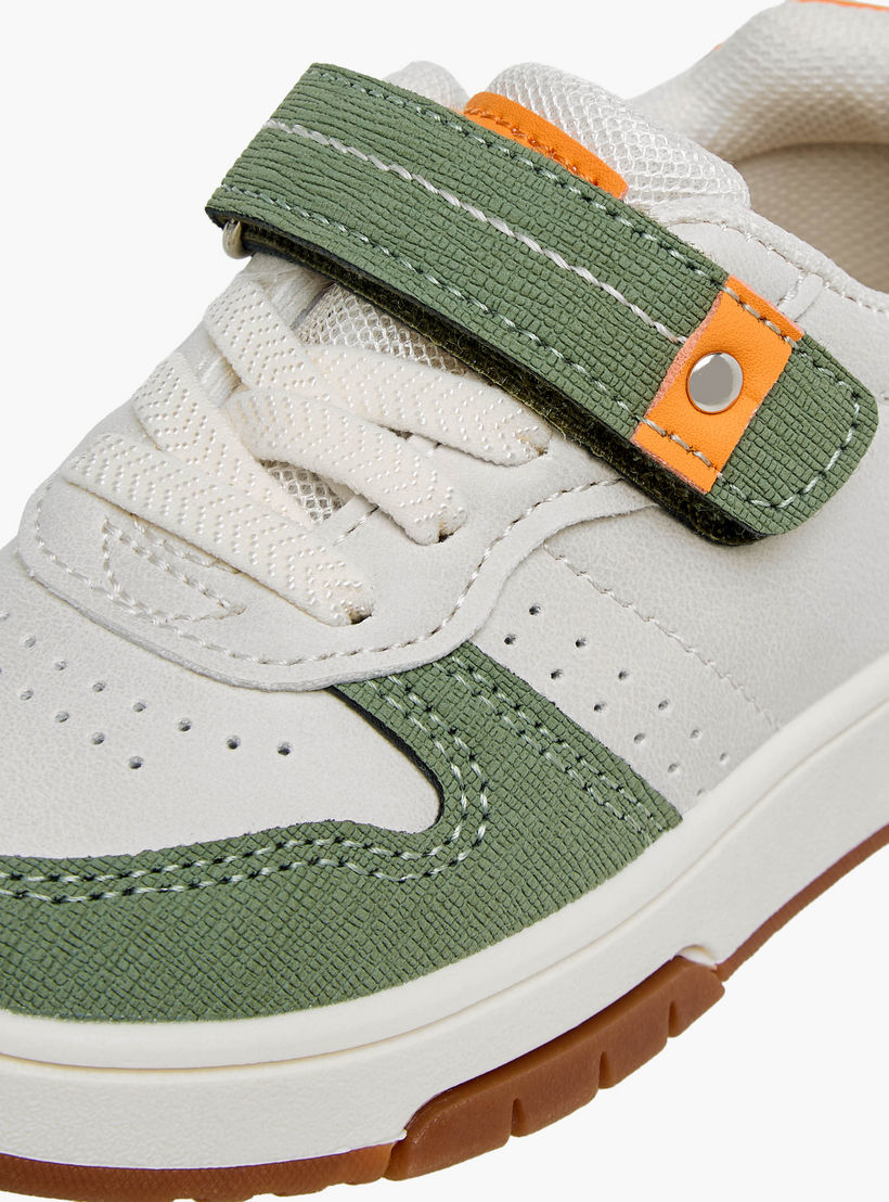 Juniors Boys Hook and Loop Sneakers-boys-shoes-sneakers-image-4