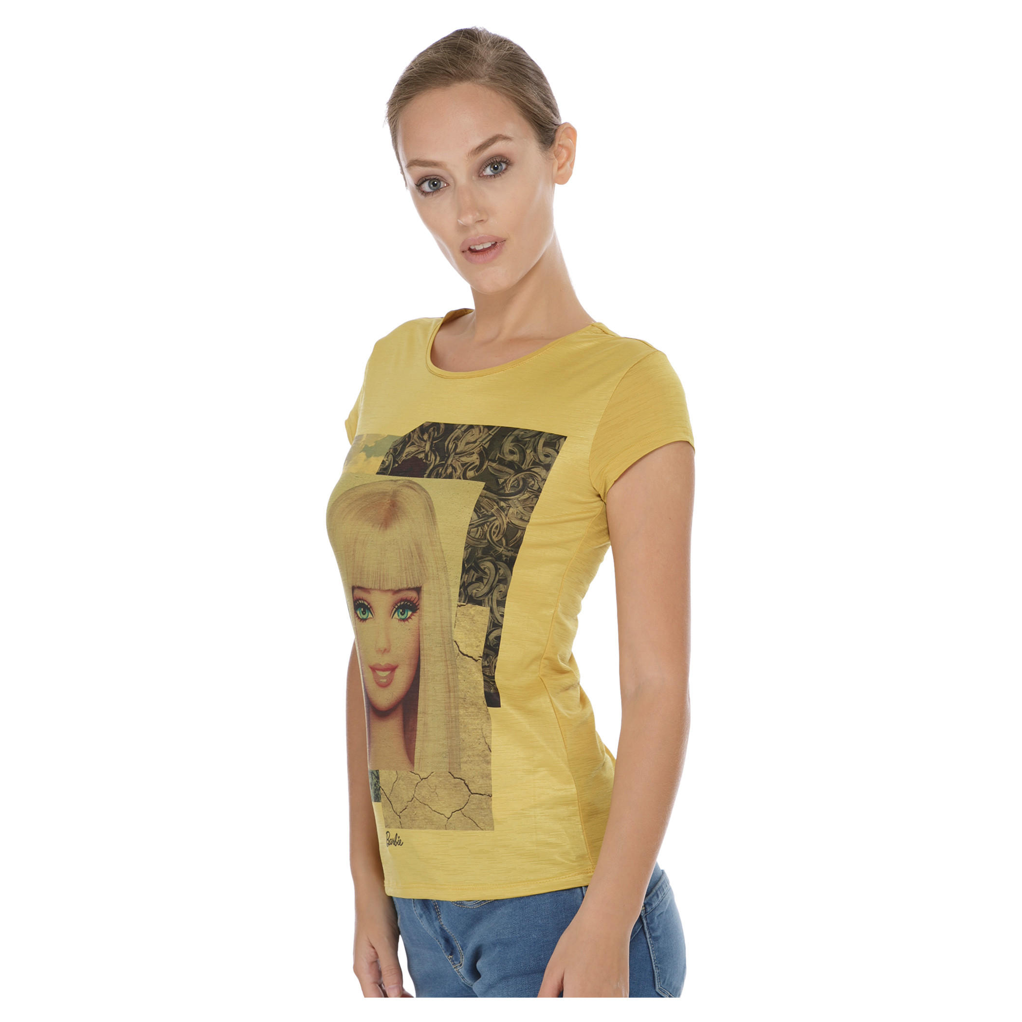Barbie Printed T-shirt-women-clothing-tshirts-image-3