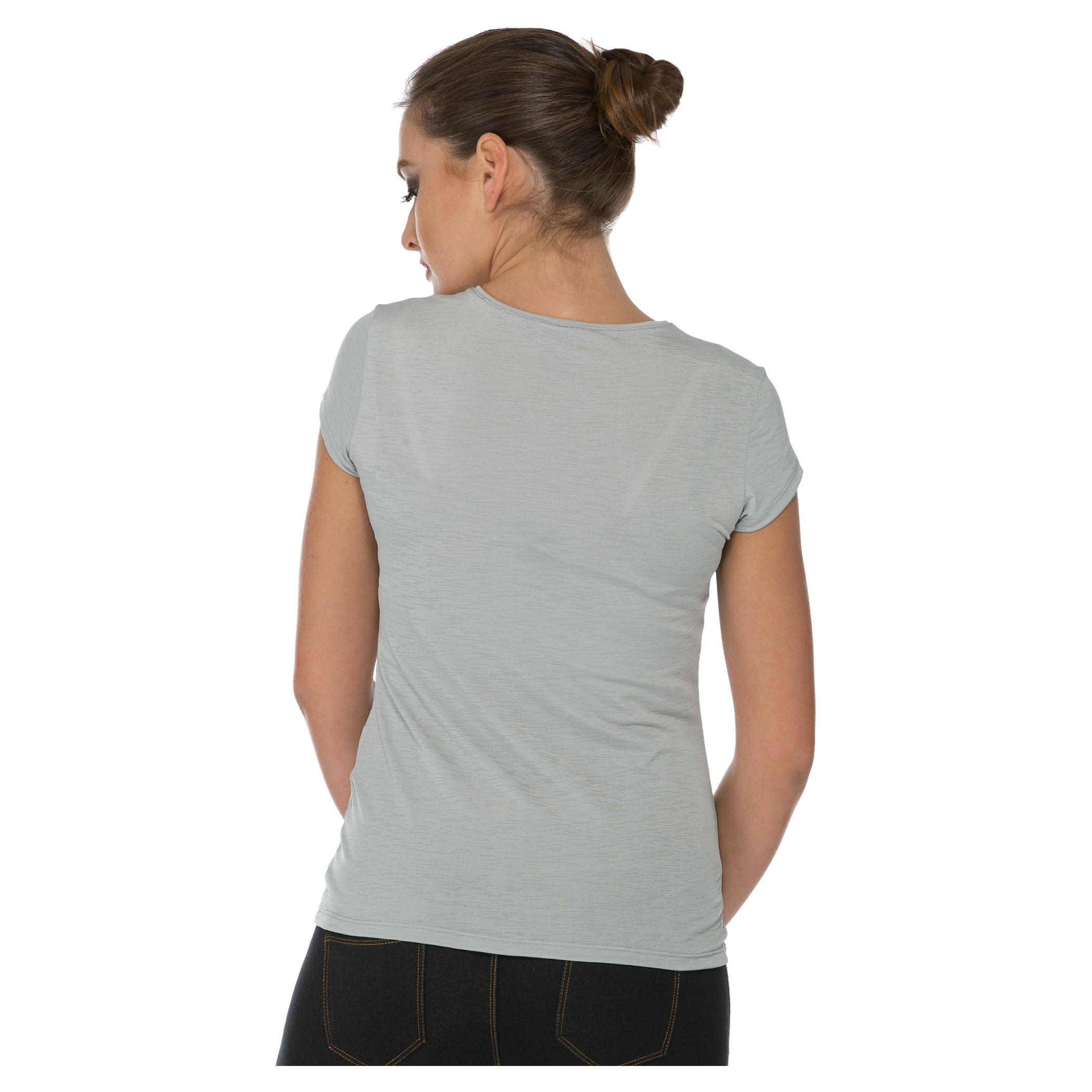 Barbie Printed Round Neck T-shirt-women-clothing-tshirts-image-2