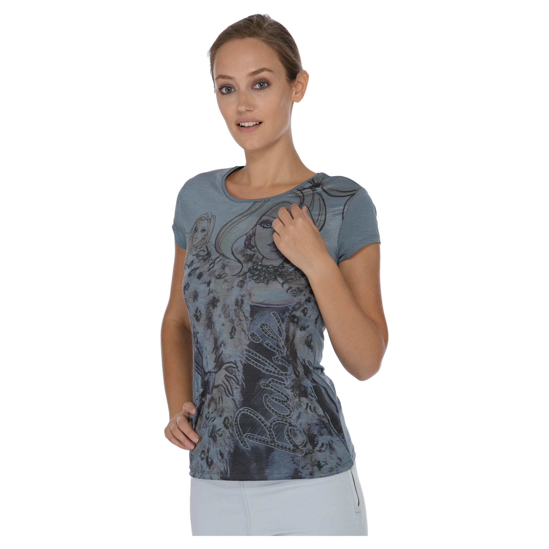Barbie Printed T-shirt-women-clothing-tshirts-image-1