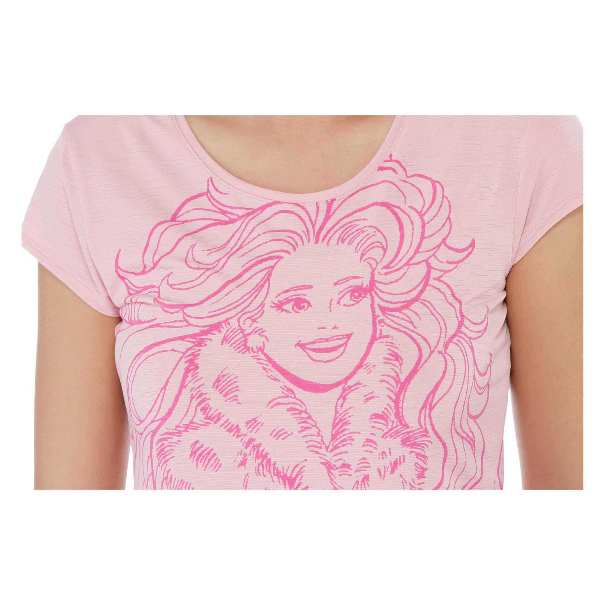 Barbie Printed T-shirt-women-clothing-tshirts-image-4