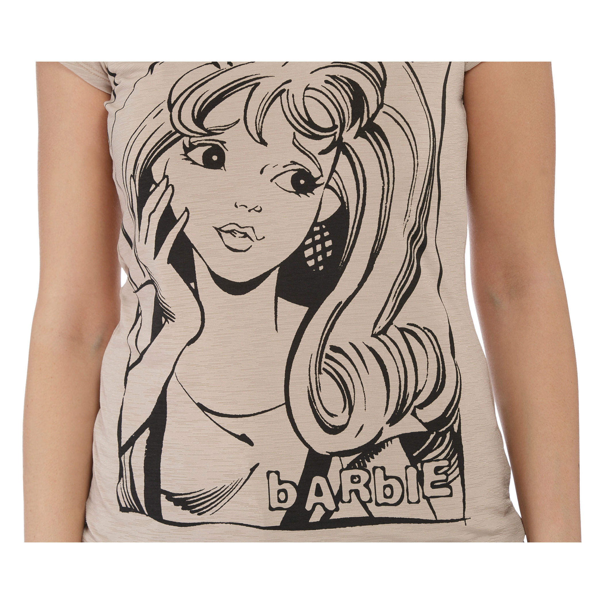 Barbie Printed T-shirt-women-clothing-tshirts-image-2